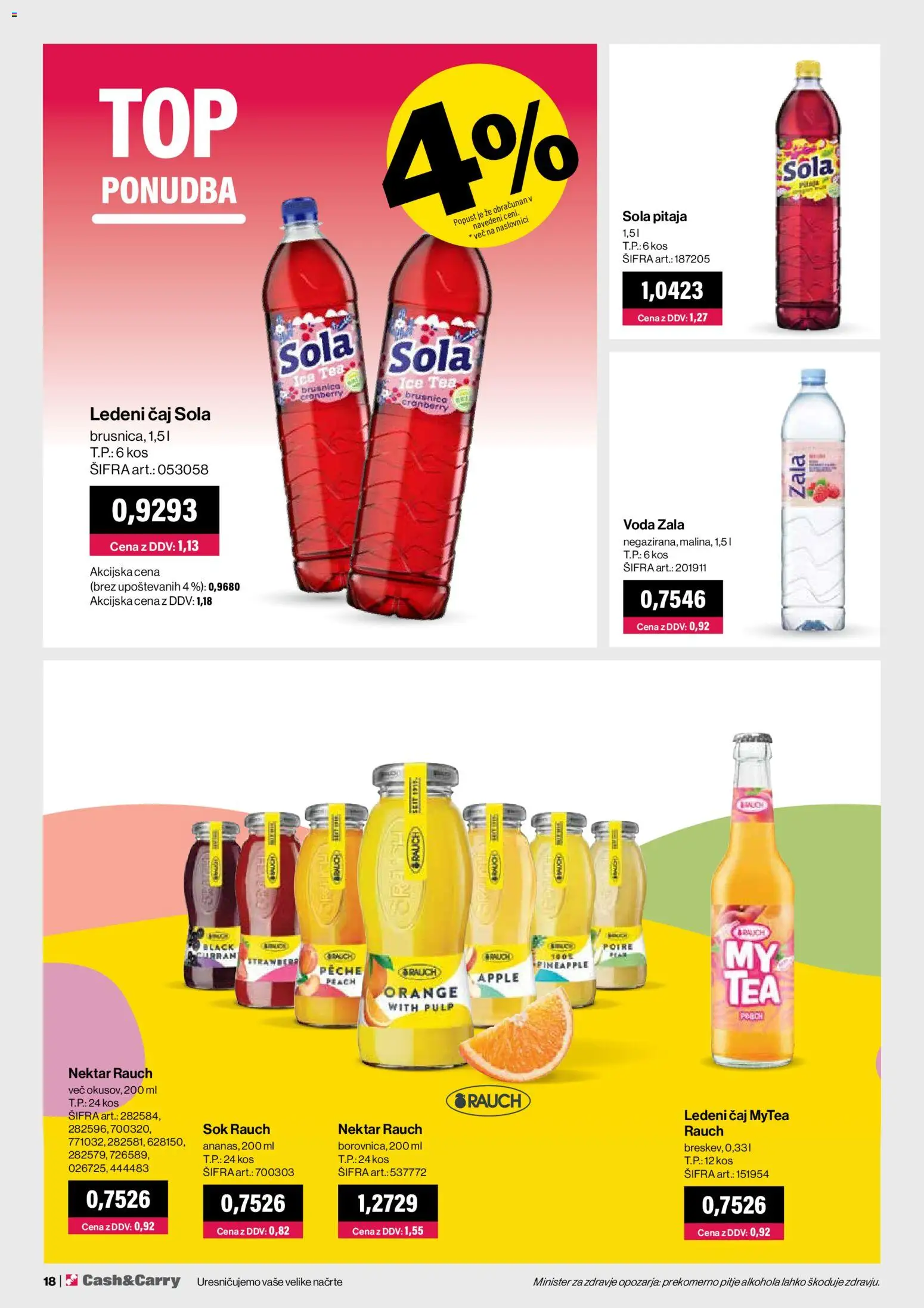 Novi Mercator katalog ponudbe – veljaven od 01.10.2026 | Stran: 18