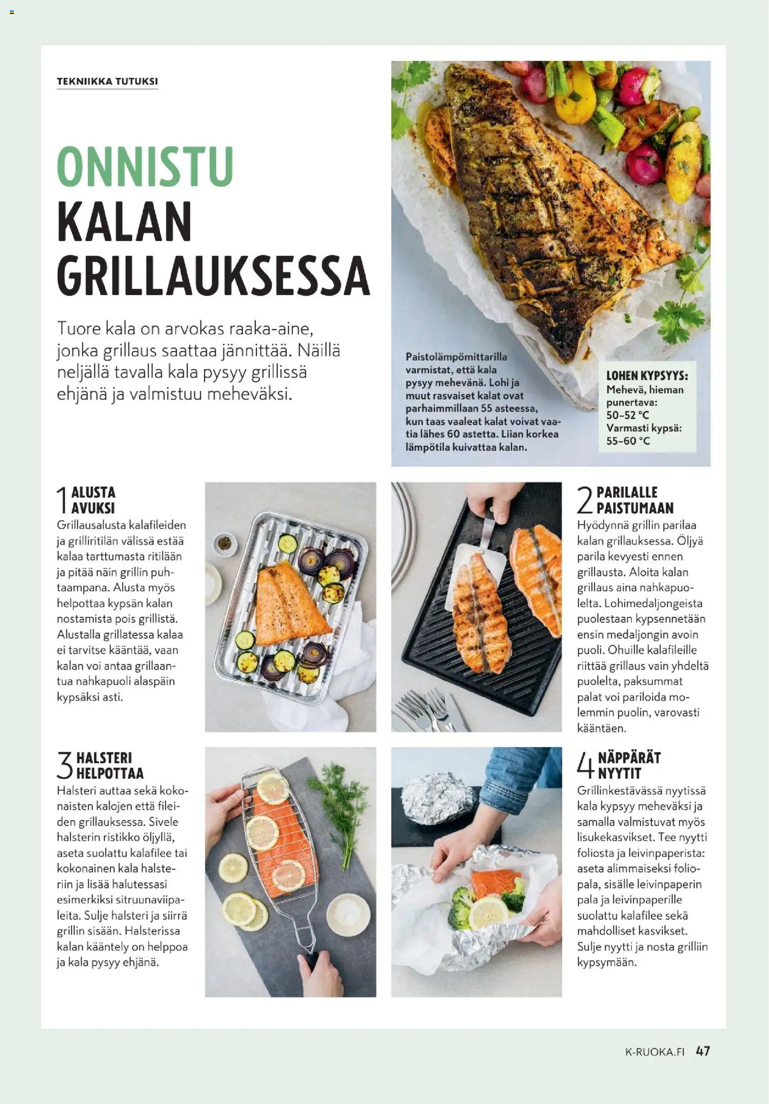 K-Supermarket tarjoukset - K-Ruoka – voimassa 10.06.2026 alkaen | Sivu: 47 | Tuotteet: Lohi, Kokonainen, Voi, Kala