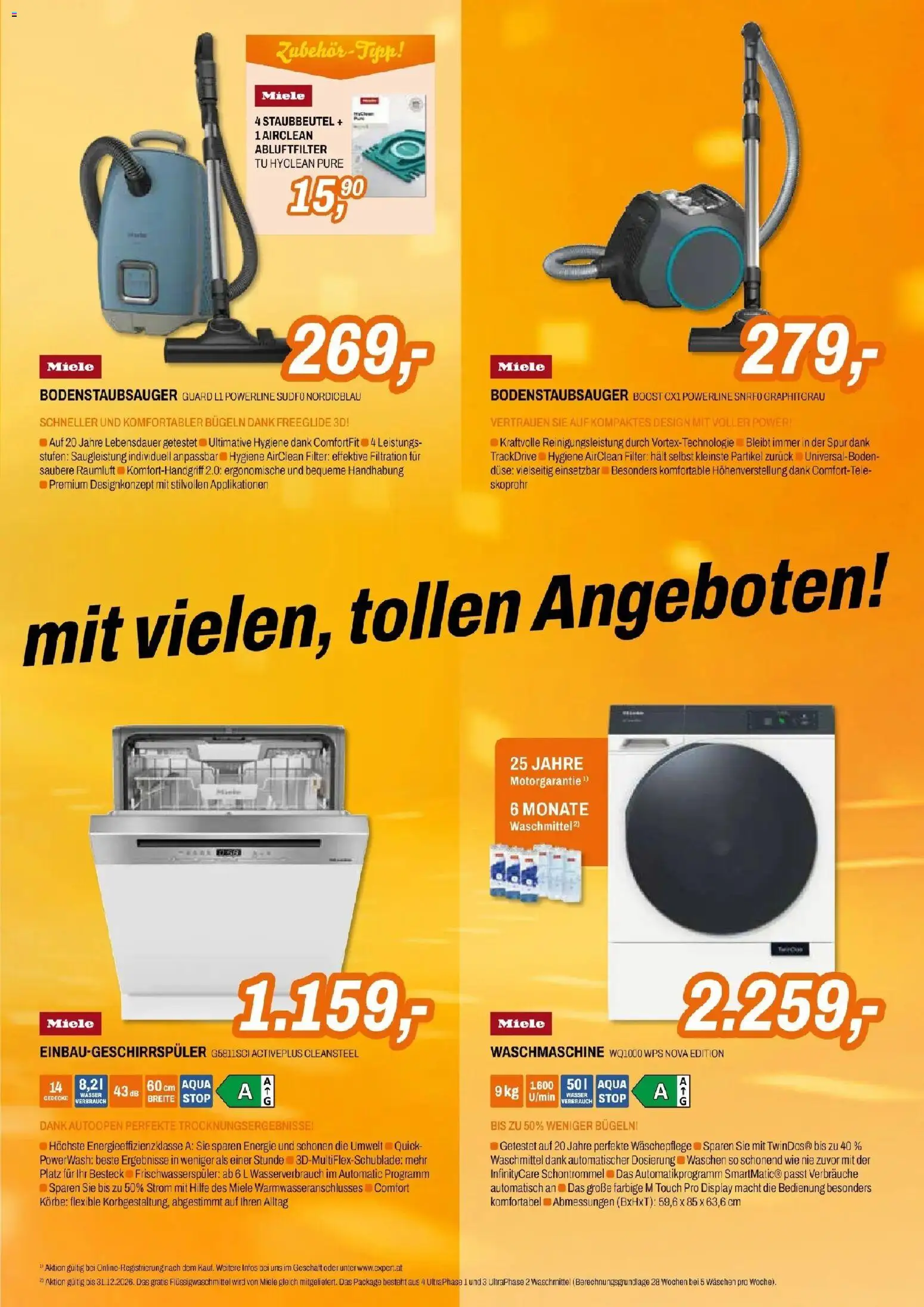 Expert St. Johann Im Pongau, Obertrum Am See gültig ab 13.04.2026 | Seite: 11 | Produkte: Wasser, Waschmaschine, Waschmittel