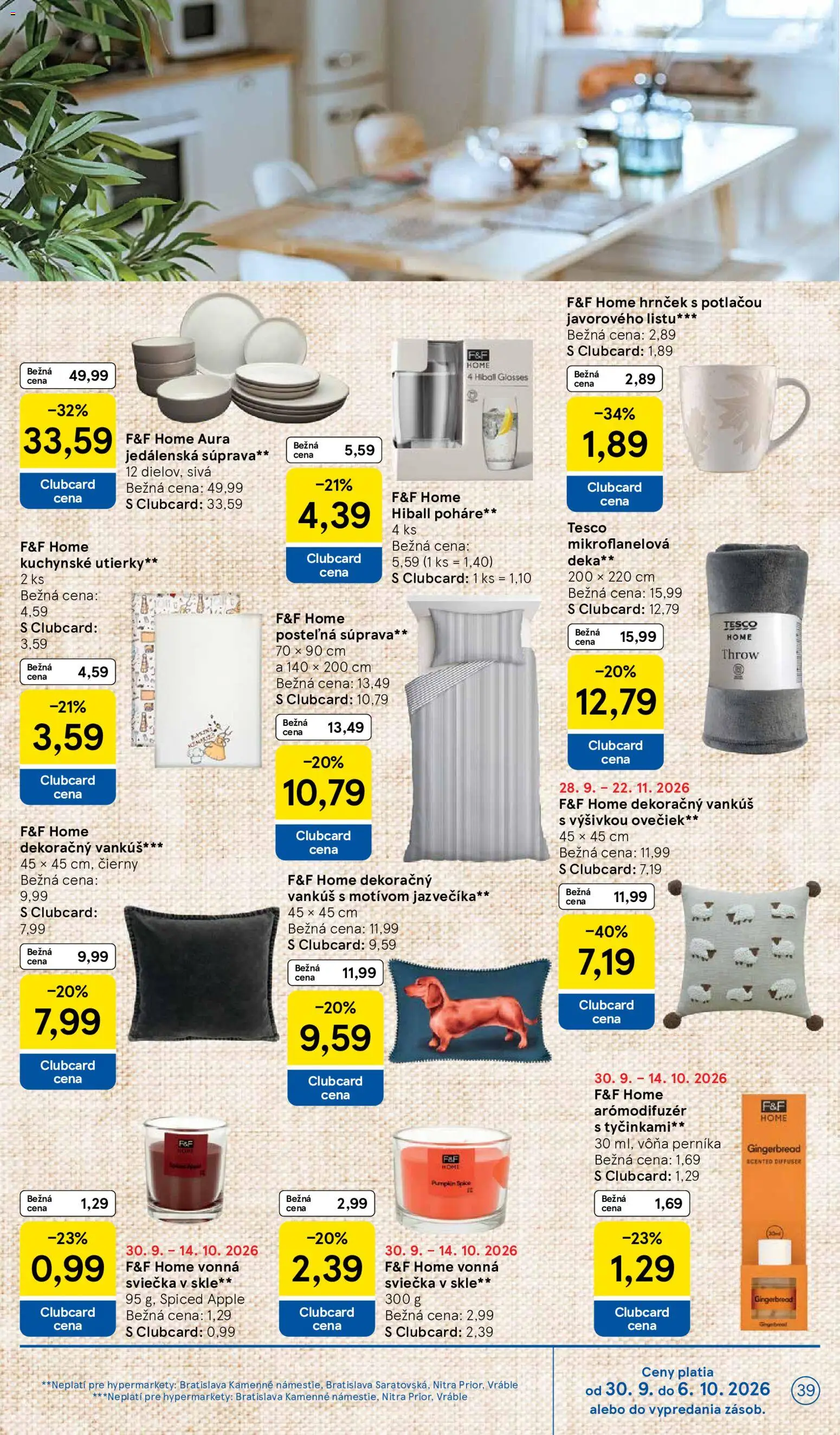 Nové Tesco akcie – leták je platný od 30.09.2026 | Strana: 39