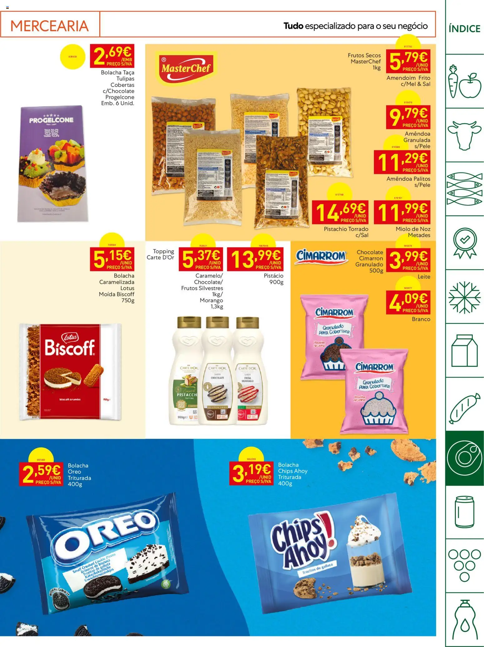 Recheio Horeca Madeira │ válido de 28/07/2026 | Página: 19 | Produtos: Sal, Leite, Chocolate