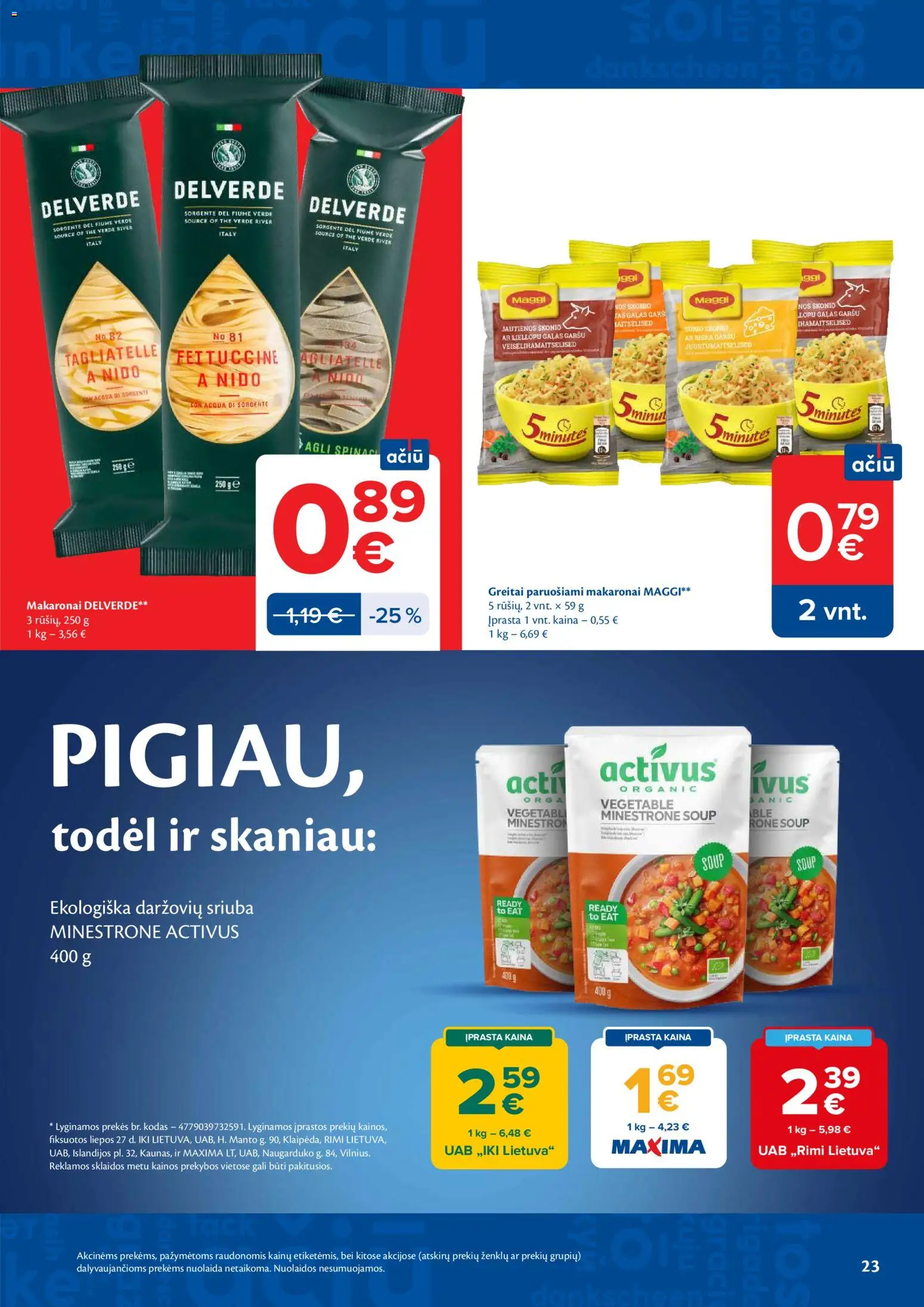 MAXIMA akcijos nuo 2026.08.04 | Puslapis: 23