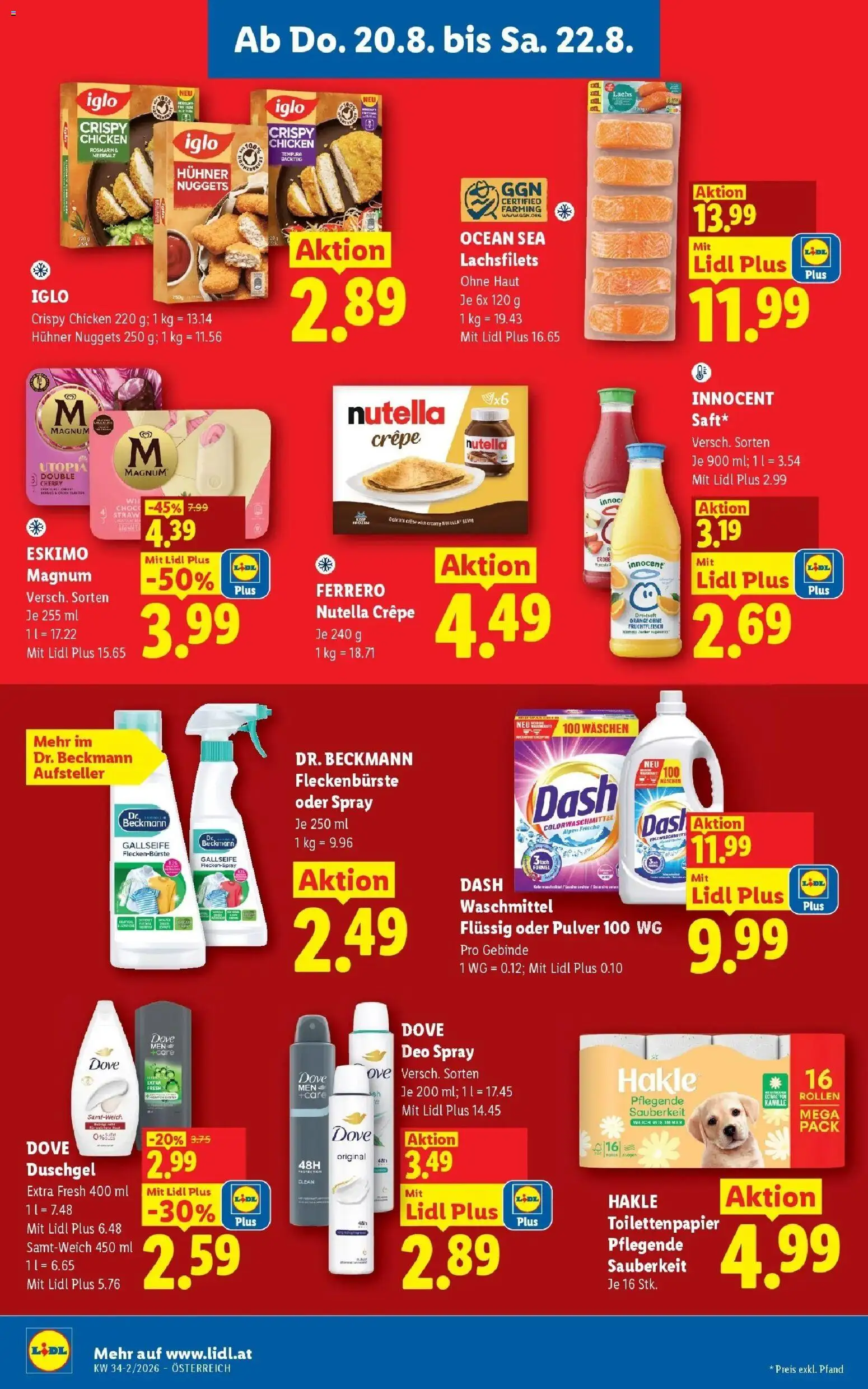 Lidl Flugblatt - Wien ab 16.08.2026 - Angebote ab donnerstag | Seite: 12