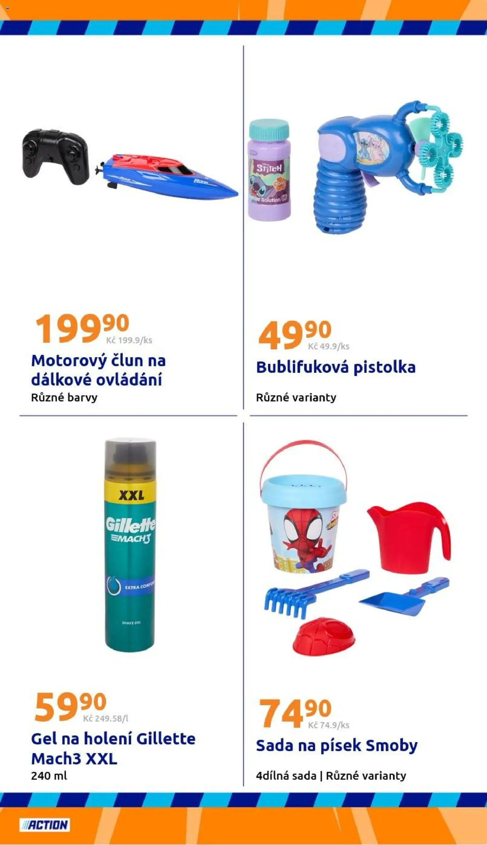 Action leták od 06.05.2026 | Strana: 21 | Produkty: Gel na holení, Písek, Barvy