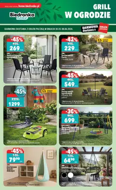 Pogląd oferty "Huśtawka ogrodowa dla dzieci potrójna, plac zabaw z drabinką, Huśtawka ogrodowa dla dzieci potrójna, plac zabaw z drabinką" - ważna od 06.06.2026 | Strona: 2