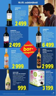 HUGO VIBE Alma-bodza-birs borkoktél, Az alma ledús zamata és a bodza jellegzetes ízvilága kellemes összhangot alkot ebben a könnyed, gyümölcsös koktélban, mely jól behűtve a baráti estek nagy kedvence. - amely érvényes a következő dátumtól: 2026.10.01. | Oldal: 33