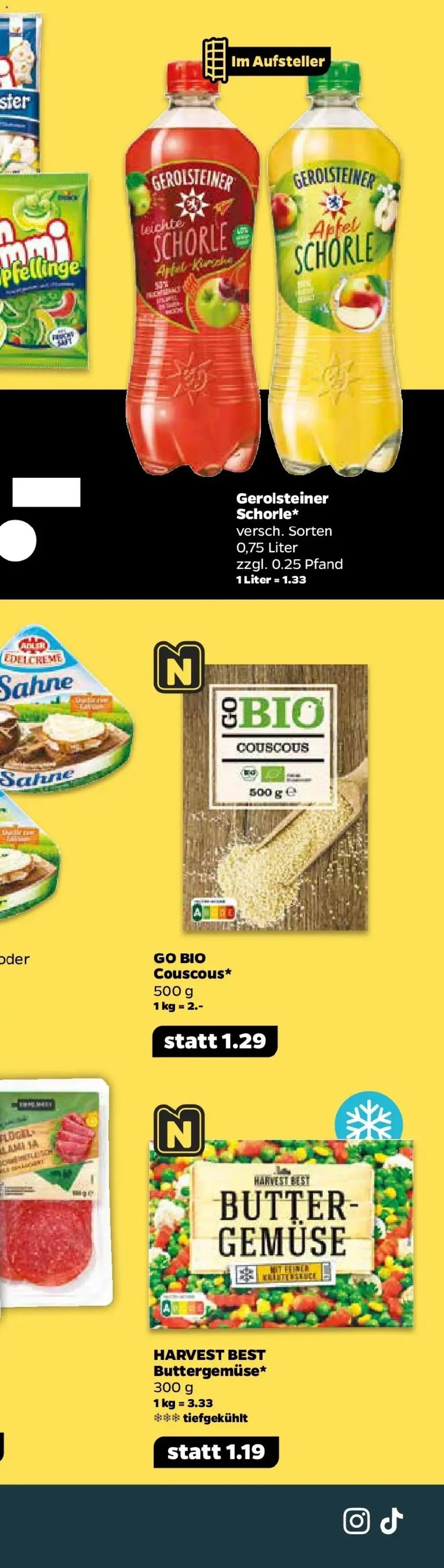 Netto Aktueller Prospekt ab 12.10.2026 → Angebote nächste Woche | Seite: 22 | Produkte: Butter, Äpfel, Gemüse, Gerolsteiner