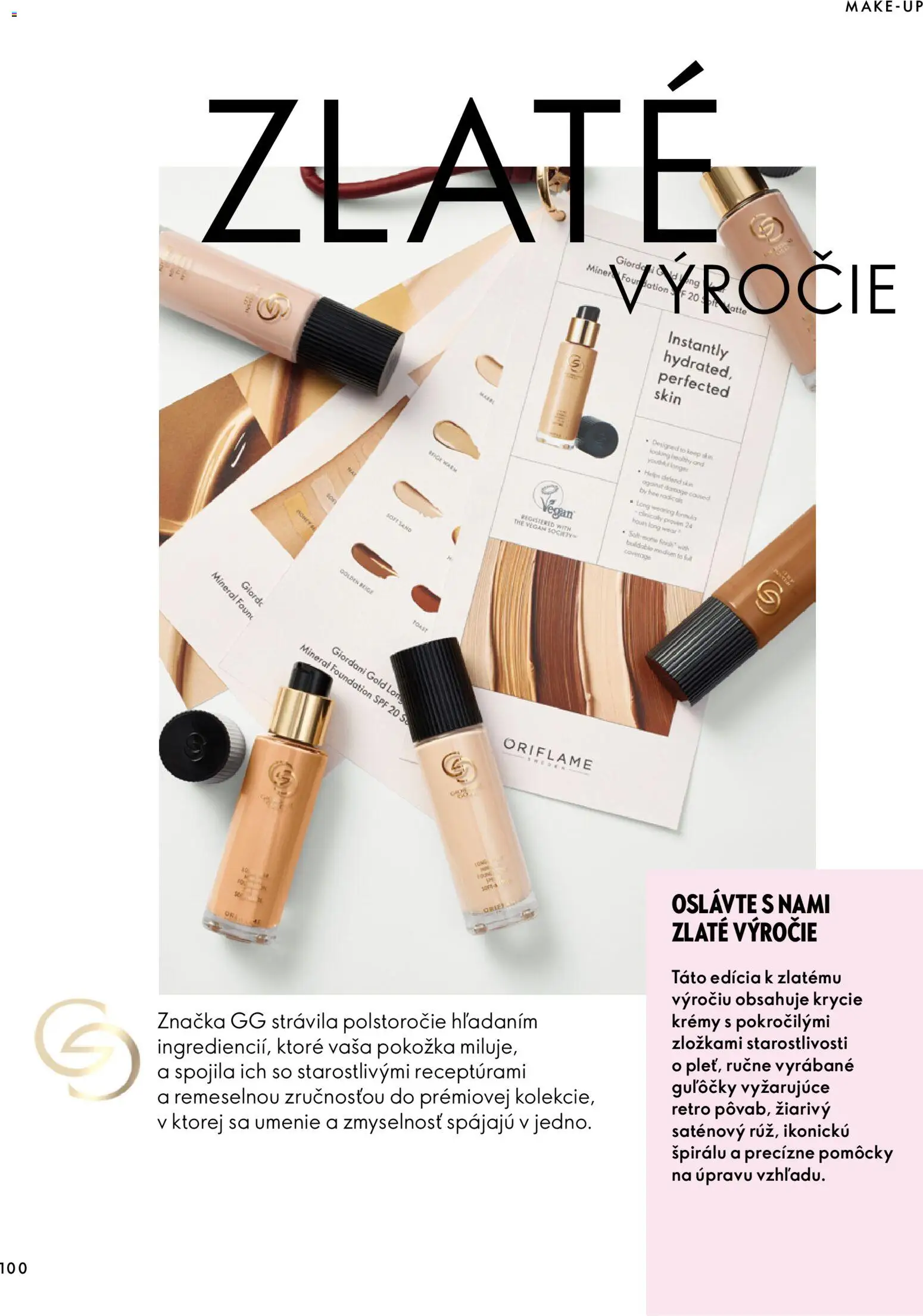 Nové Oriflame akcie – leták je platný od 30.09.2026 | Strana: 100