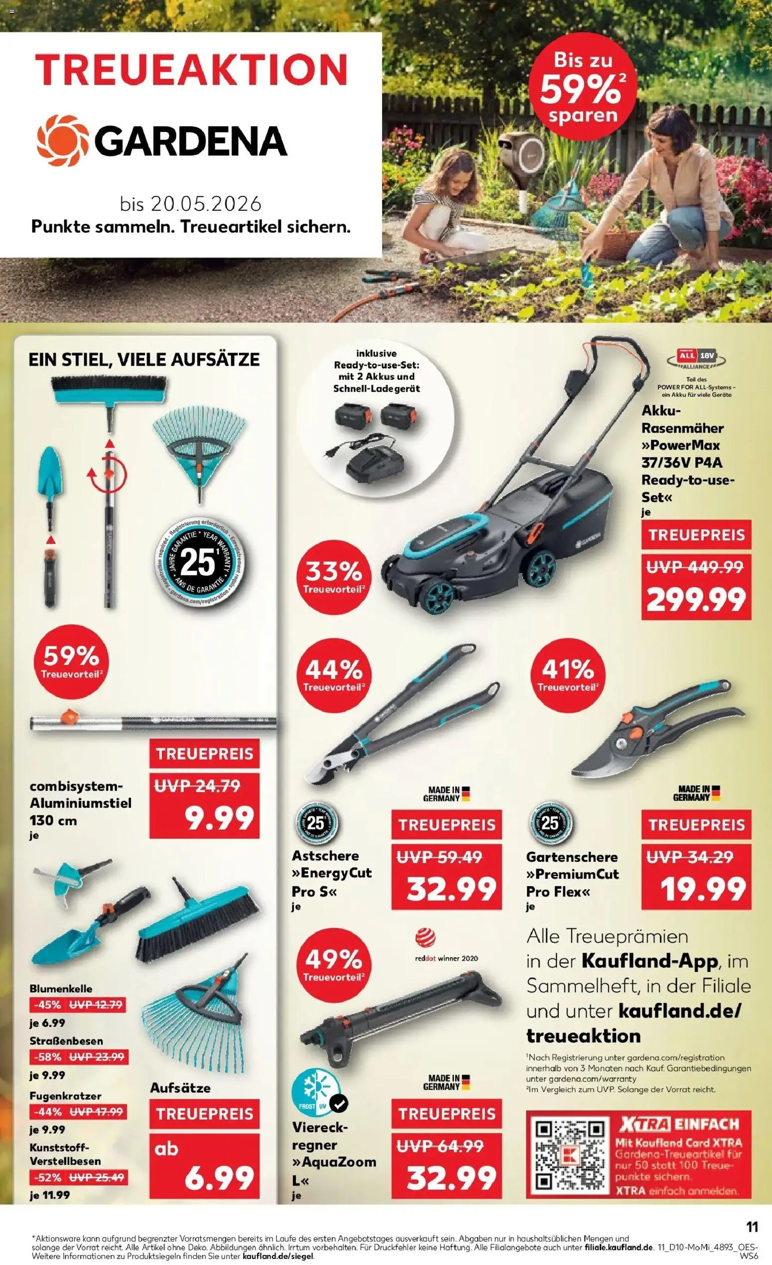 Kaufland Prospekt Lutherstadt Wittenberg	 – gültig ab 02.03.2026 | Seite: 11 | Produkte: Rasenmäher