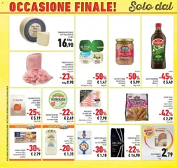 Anteprima del volantino Conad volantino S.Ilario valido a partire dal 12/08/2026 | Pagina: 44 | Prodotti: Merluzzo, Formaggio, Olive, Prosciutto