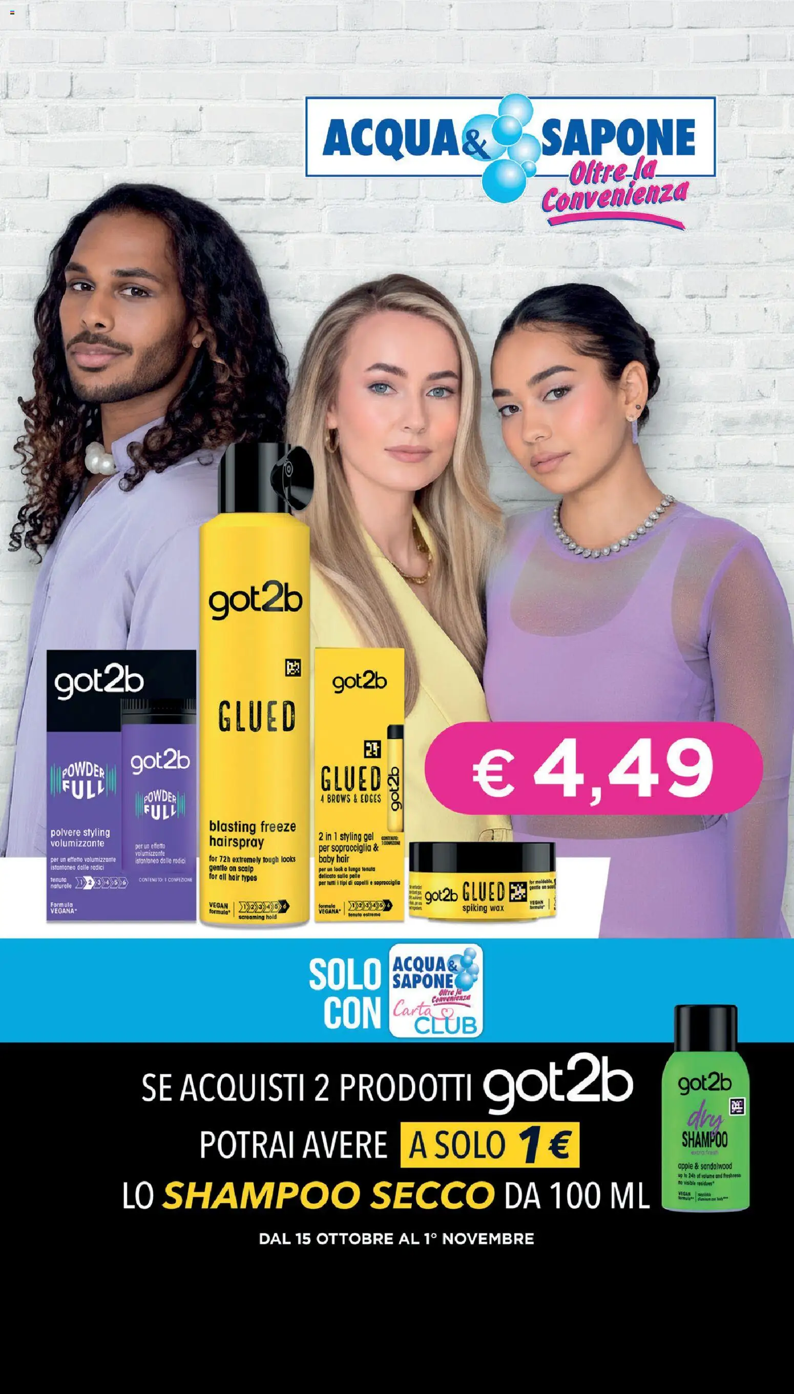 Volantino Acqua e Sapone del 15/10/2026 | Pagina: 21 | Prodotti: Vegan, Shampoo, Sapone