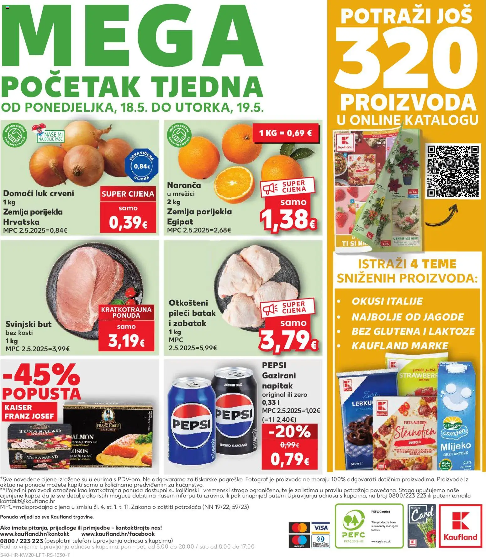 Kaufland HR akciós ujság - amely érvényes a következő dátumtól: 13.05.2026 | Oldal: 40