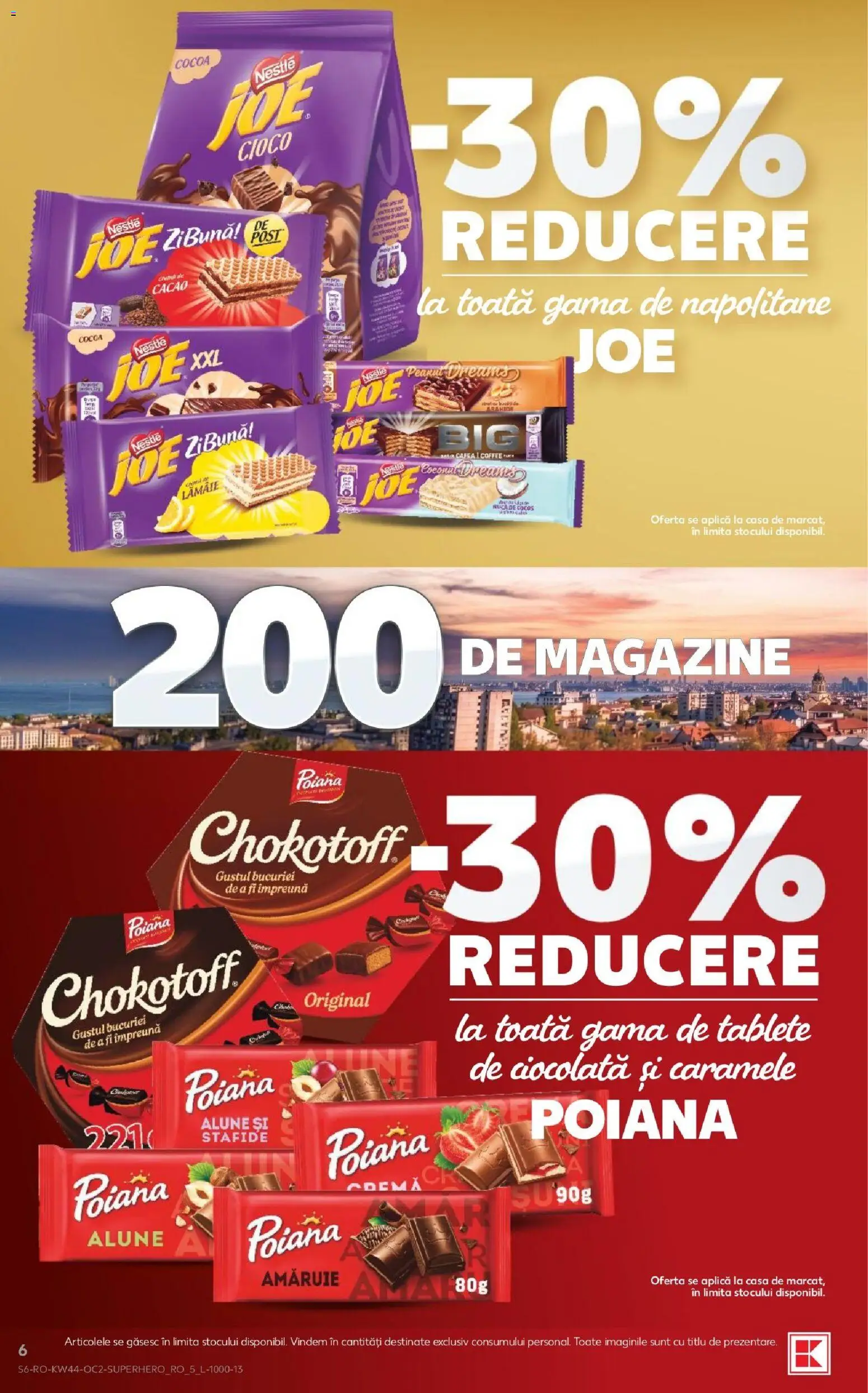 Kaufland Zalau 28.10.2026 - Revista si Oferta | Pagină: 6 | Produse: Alune, Cafea, Cacao, Stafide