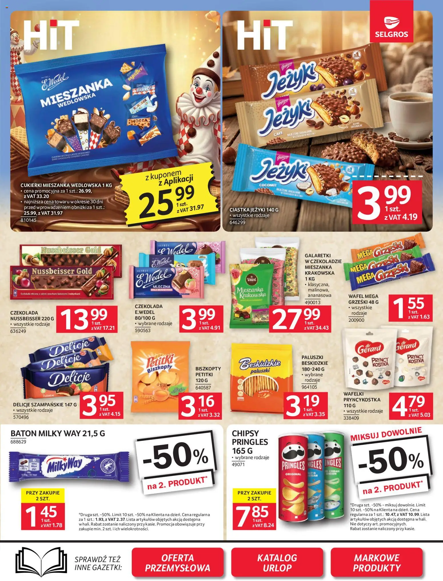 Selgros cash&carry gazetka od 02.07.2026 | Strona: 19 | Produkty: Galaretki, Baton, Pringles, Cukierki