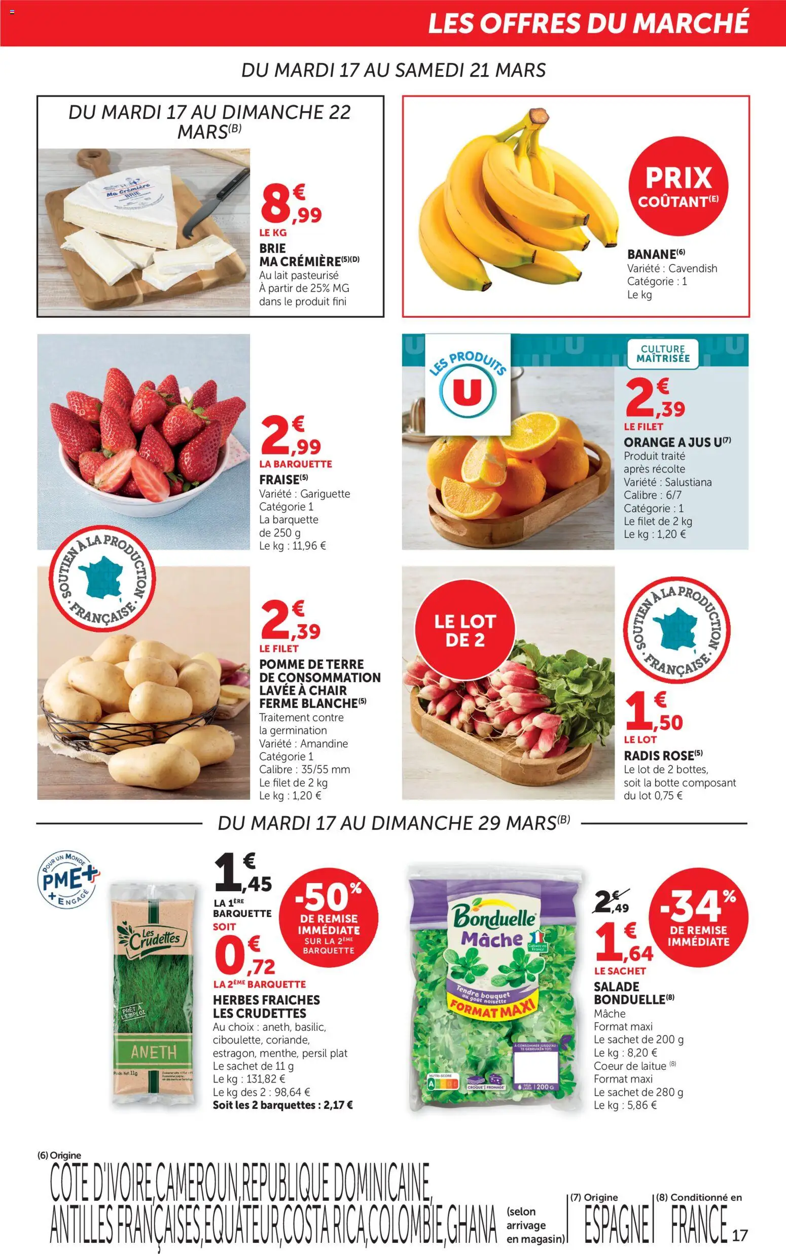 {H1} | Page: 17 | Produits: Salade, Noisette, Laitue, Persil