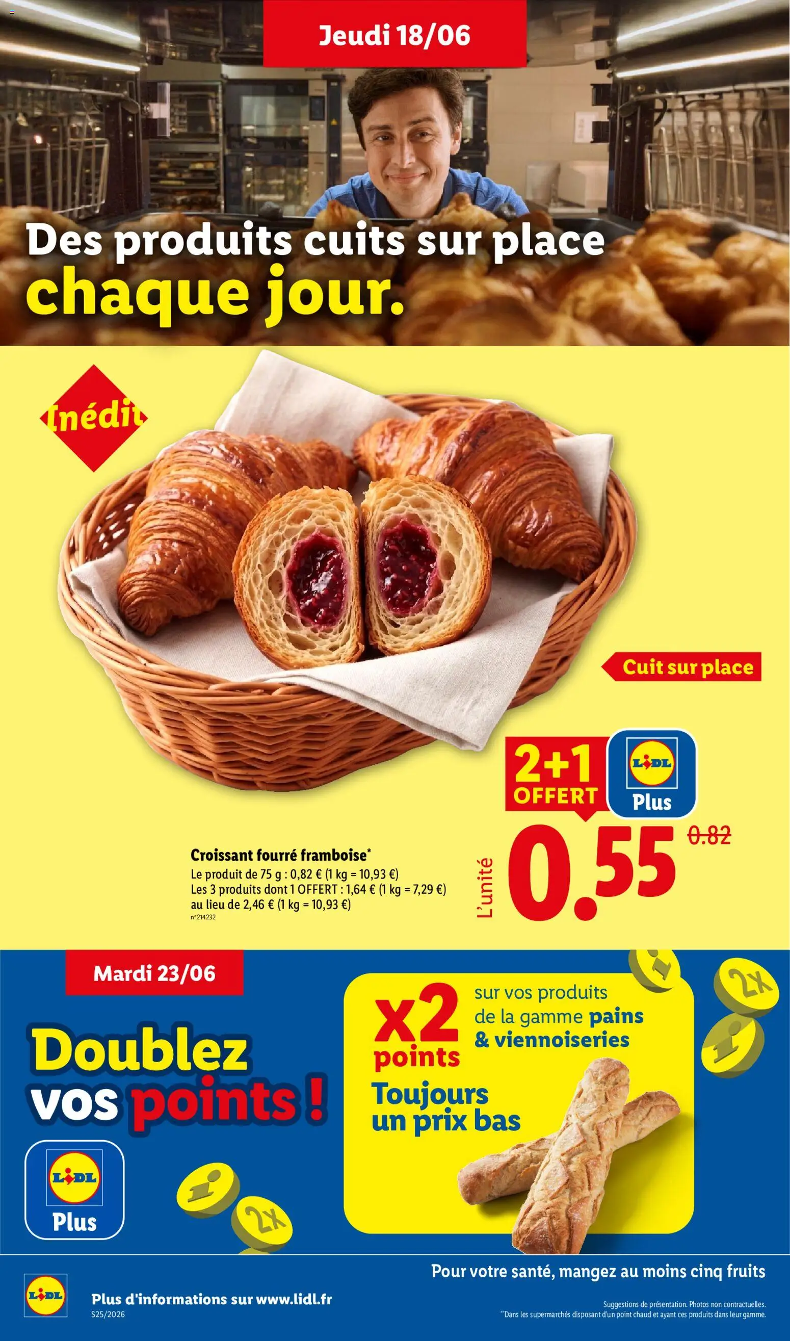 {H1} | Page: 10 | Produits: Framboise, Viennoiseries
