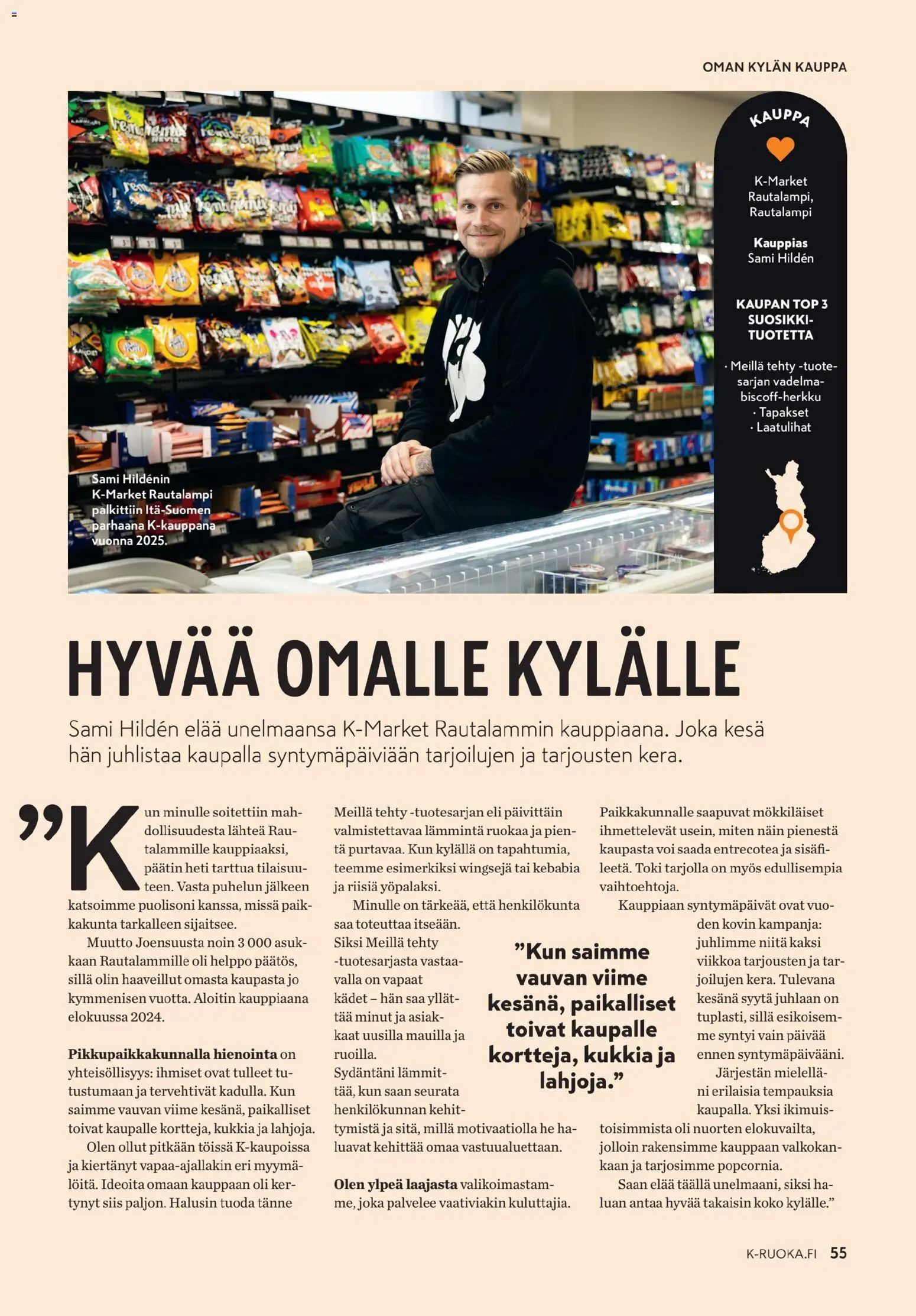K-Citymarket - K-Ruoka – voimassa 06.05.2026 alkaen | Sivu: 55