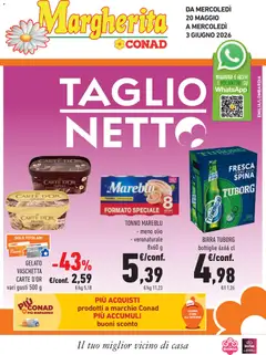 Anteprima del volantino Conad volantino Margherita Lombardia valido a partire dal 20.05.2026
