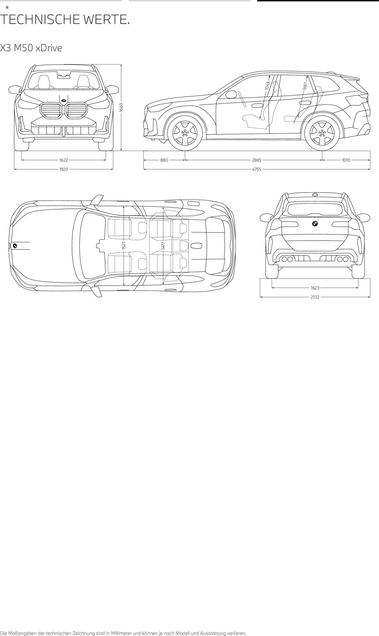 BMW X3 – gültig ab 01.08.2025 | Seite: 25