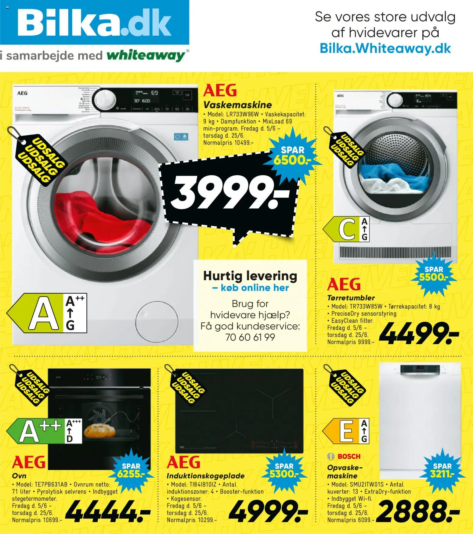Bilka tilbudsavis – gyldig fra 19.06.2026 | Side: 35 | Produkter: Vaskemaskine, Tørretumbler