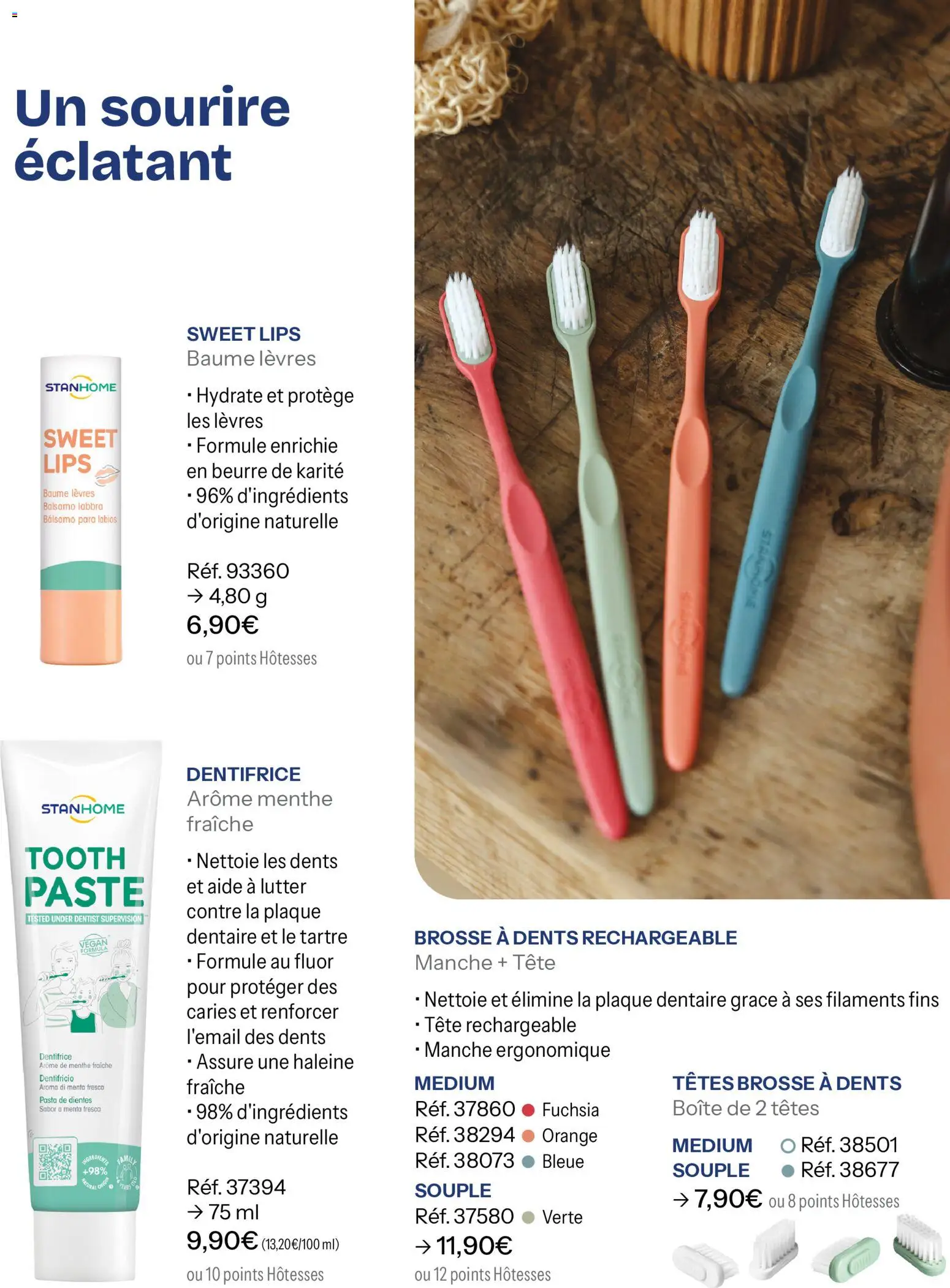 {H1} | Page: 66 | Produits: Menthe, Brosse, Dentifrice, Beurre