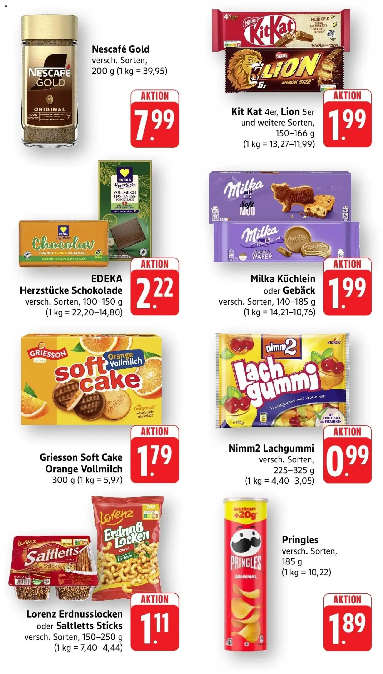 nah & gut Prospekt Offenburg-Zunsweier  – gültig ab 17.05.2026 | Seite: 6 | Produkte: Milka, Pringles, Chips, Fruchtsaft