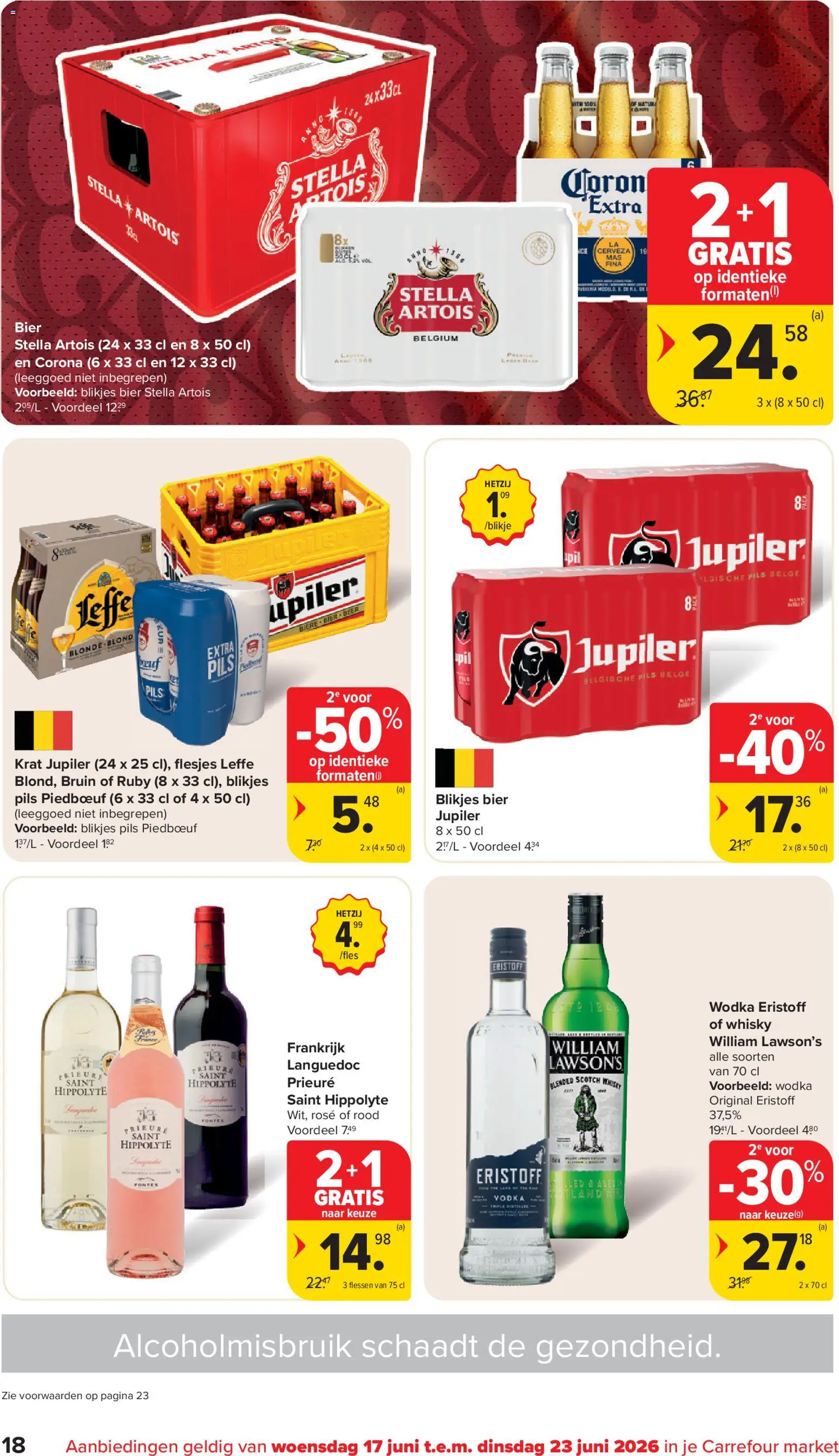 {H1} | Pagina: 18 | Producten: Bier, Wodka, Whisky, Beltéri ajtó