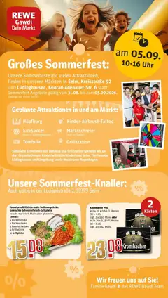 Rewe Prospekt Lüdinghausen ab 31.08.2026 gültig