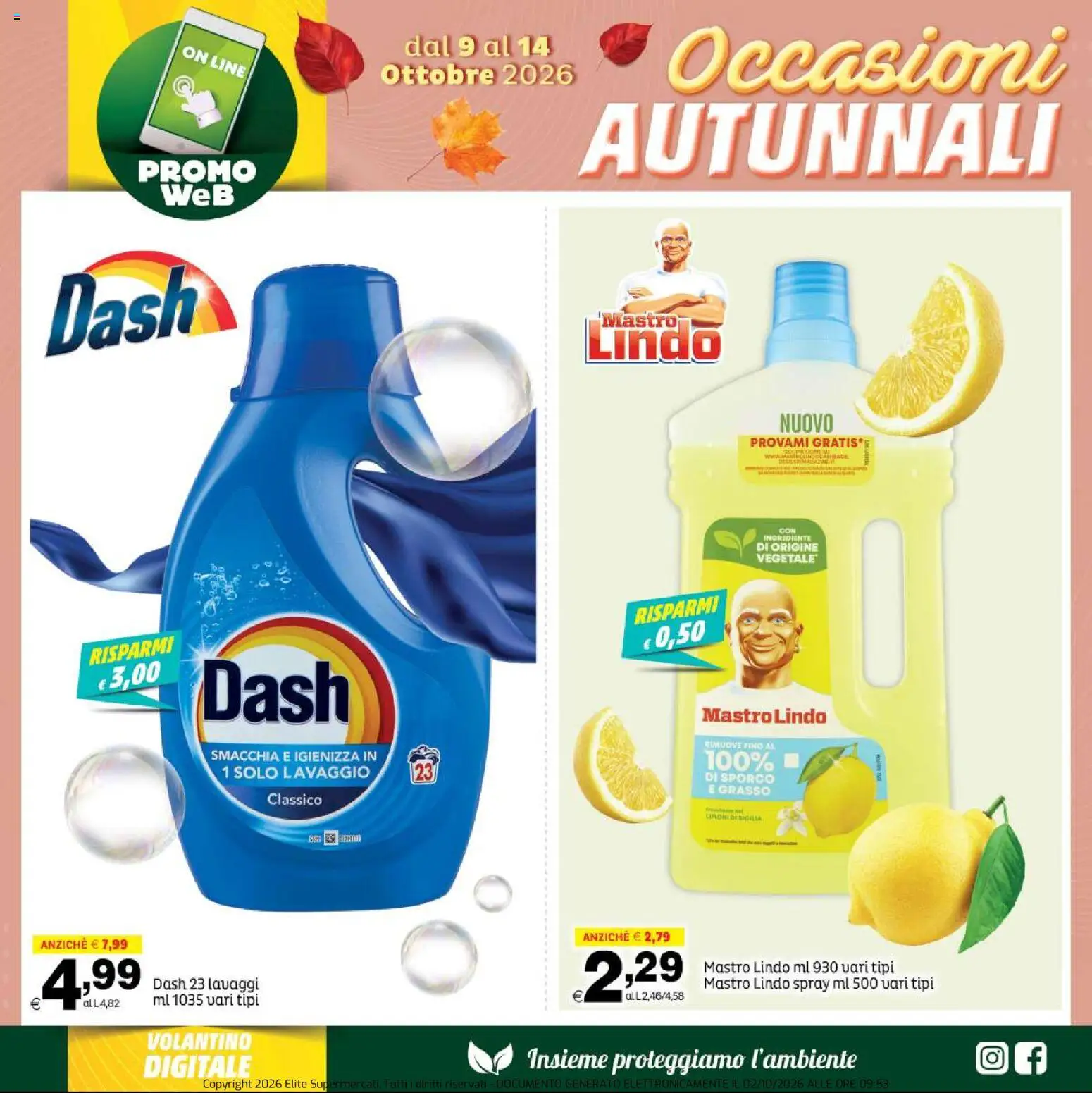 Volantino Elite Supermercati del 09/10/2026 | Pagina: 8