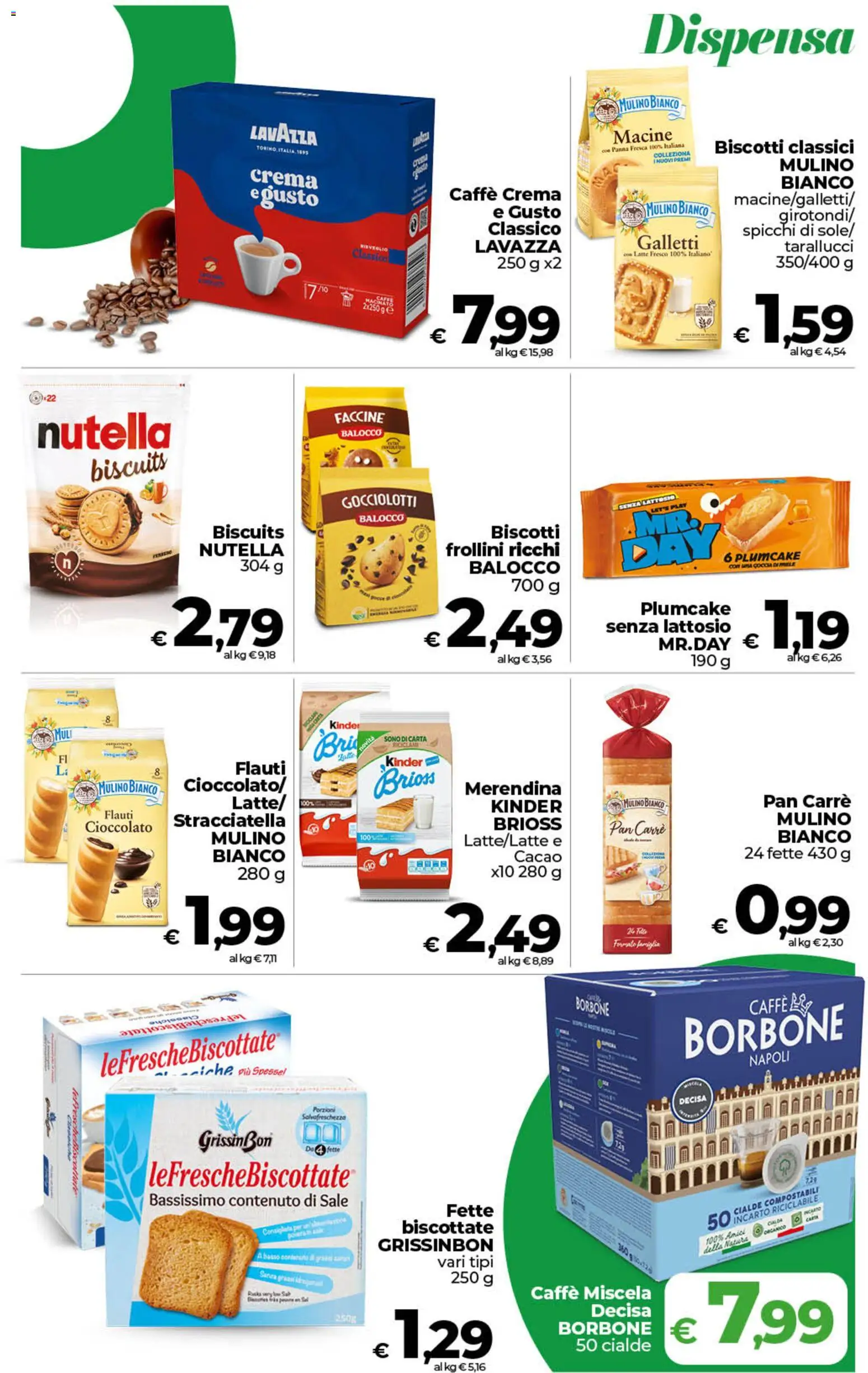 Volantino COOP del 29.05.2026 | Pagina: 15 | Prodotti: Crema, Cacao, Frollini, Macinato