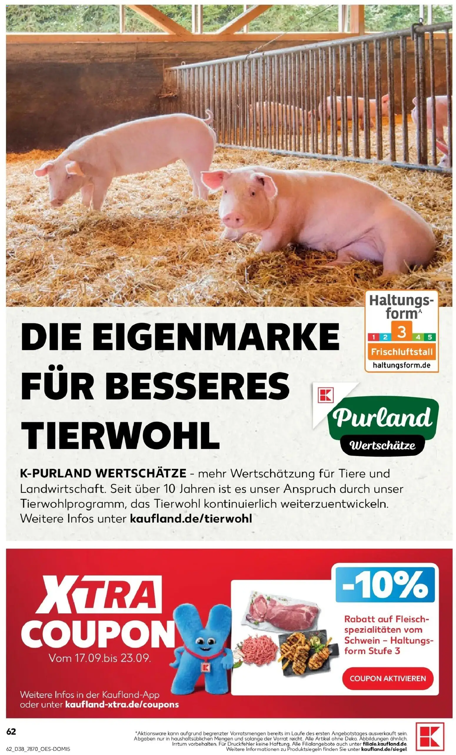 Prospekt Kaufland ab 14.09.2026 » Angebote Online zum Blättern | Seite: 74 | Produkte: Spezialitäten, Fleisch