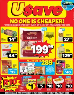 Preview of Usave flyer valid from 11/08/2026