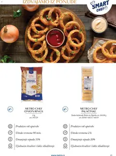 Metro katalog Smart Chef - pregled Metro kataloga - važi od 24.03.2026 | Strana: 41 | Proizvode: Palačinke