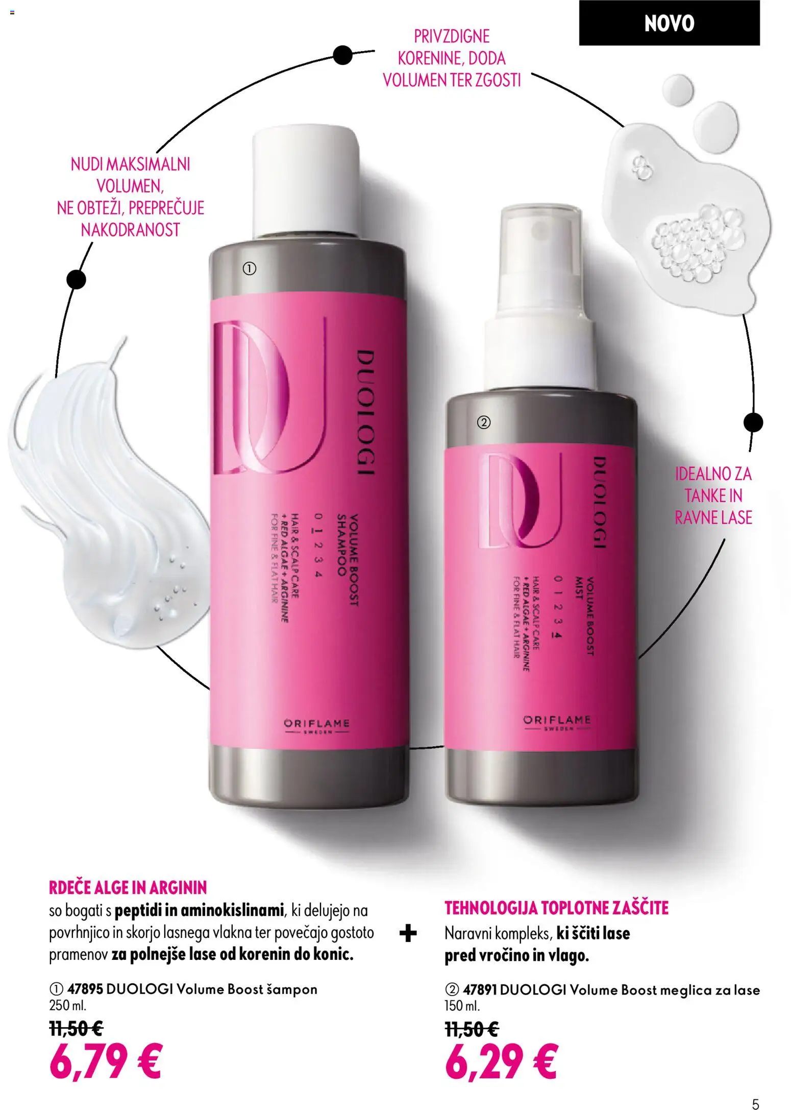 Novi Oriflame katalog ponudbe – veljaven od 26.08.2026 | Stran: 5 | Izdelki: Sampon