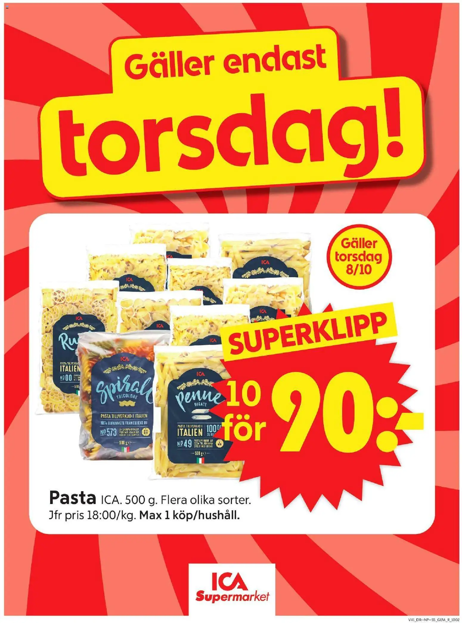 ICA Supermarket reklamblad aktuell från 05/10/2026 | Sida: 7