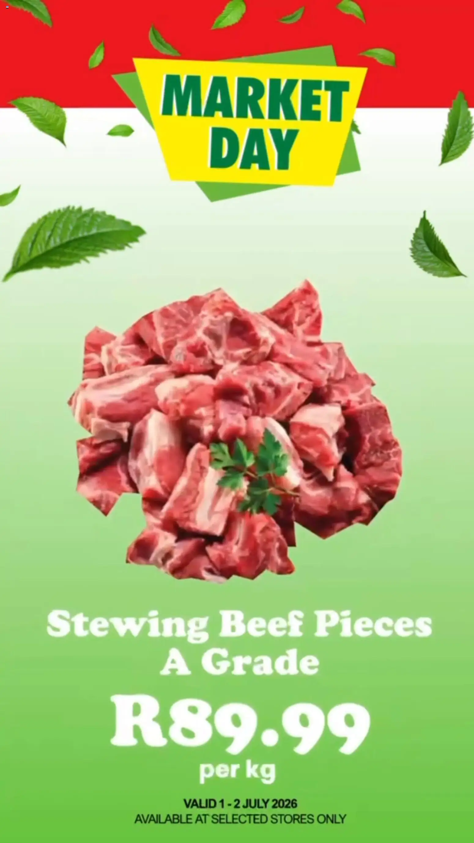 New Check Save catalogue – valid from 01/07/2026 | Page: 8 | Products: Beef