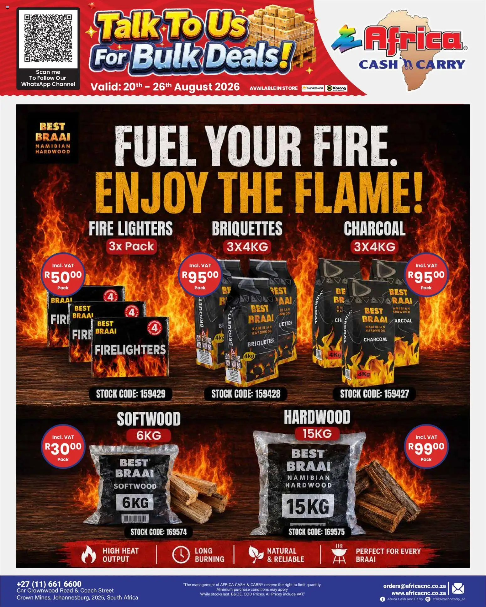 New Africa Cash & Carry catalogue – valid from 20/08/2026 | Page: 50 | Products: Stock