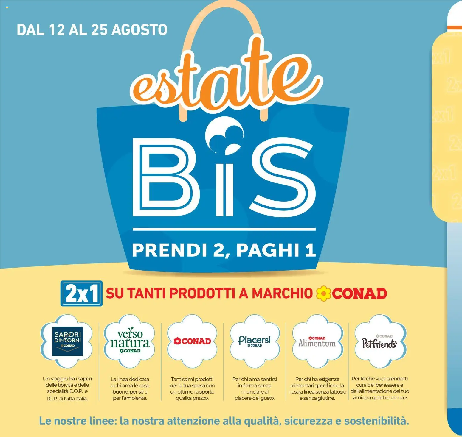 Volantino Conad del 12/08/2026 | Pagina: 4 | Prodotti: Tè, Specialità, Senza lattosio