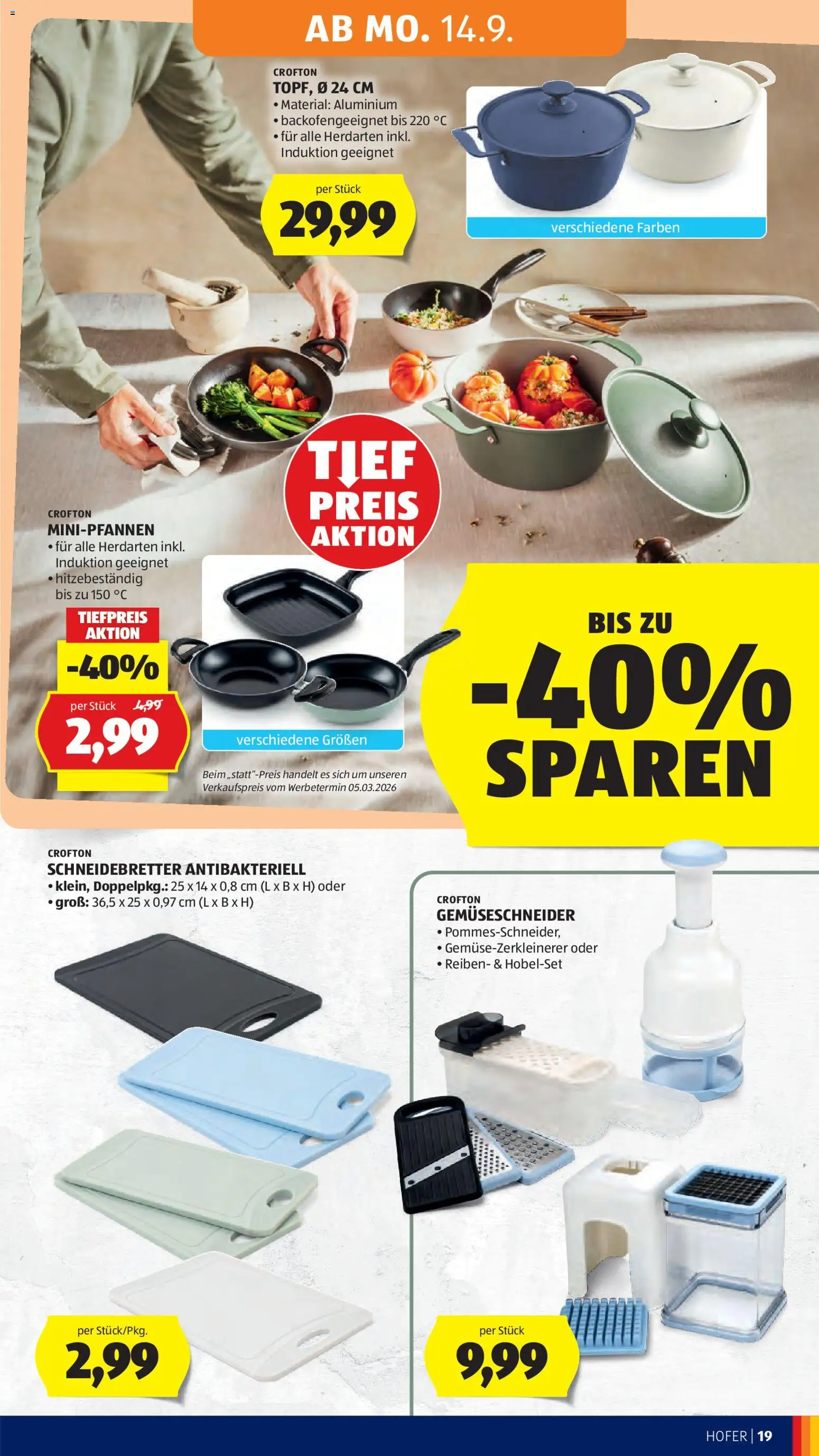 Hofer Flugblatt gültig ab 11.09.2026 | Seite: 29