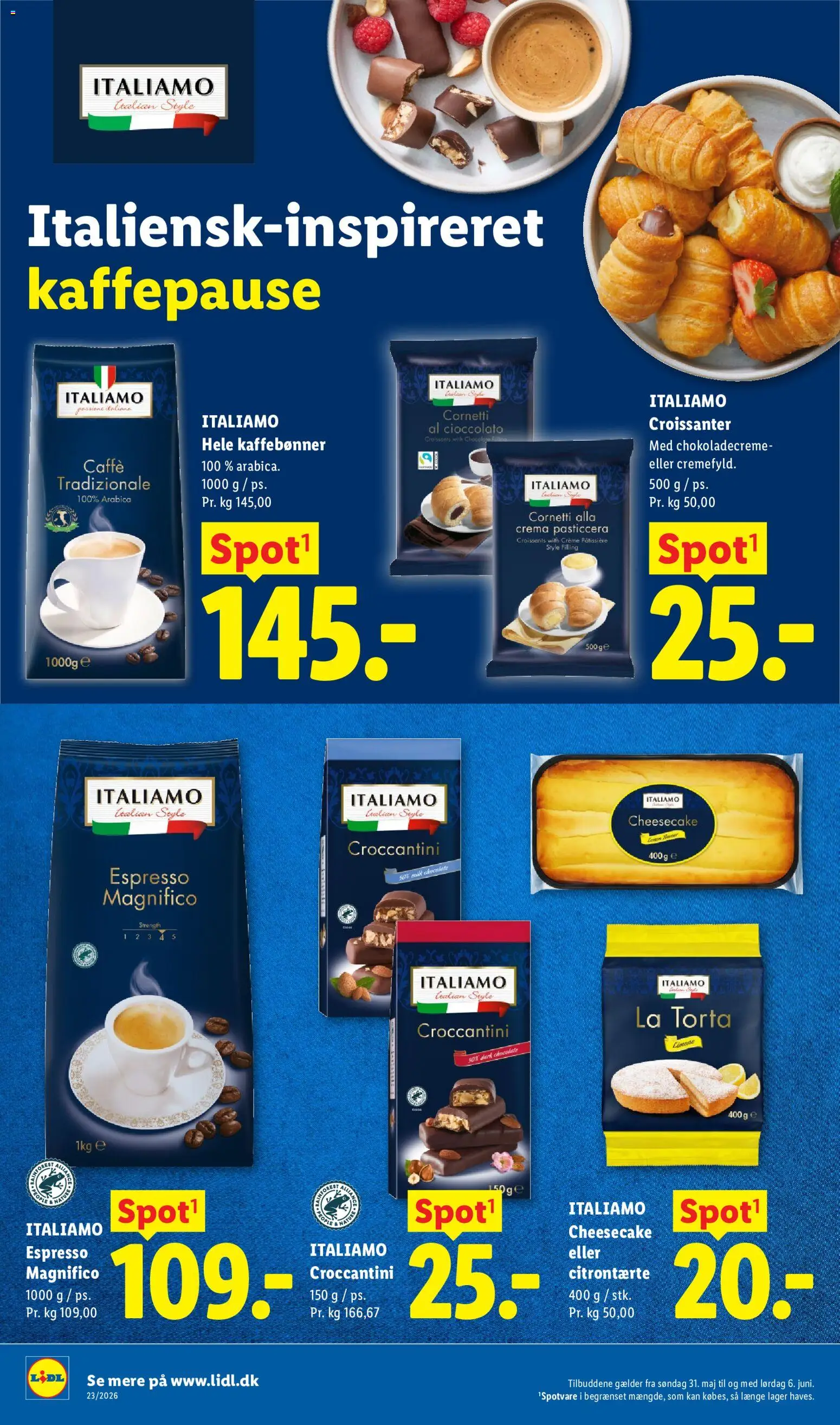 Lidl tilbudsavis – gyldig fra 31.05.2026 | Side: 18 | Produkter: Croissanter, Creme, Søm