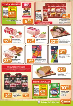 Pogląd oferty "Gama gazetka" - ważna od 24.09.2026 | Strona: 3 | Produkty: Kiełbasa, Kabanosy, Boczek, Boczek parzony