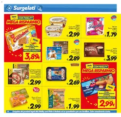 Anteprima del volantino SuperConveniente volantino Gela, Vittoria valido a partire dal 11/09/2026 | Pagina: 12 | Prodotti: Panna, Gelato, Forno, Ghiaccio