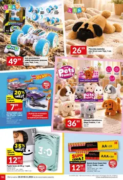 Pogląd oferty "Twój Market gazetka" - ważna od 28.10.2026 | Strona: 36 | Produkty: Baterie, Zabawka interaktywna, Papier ksero