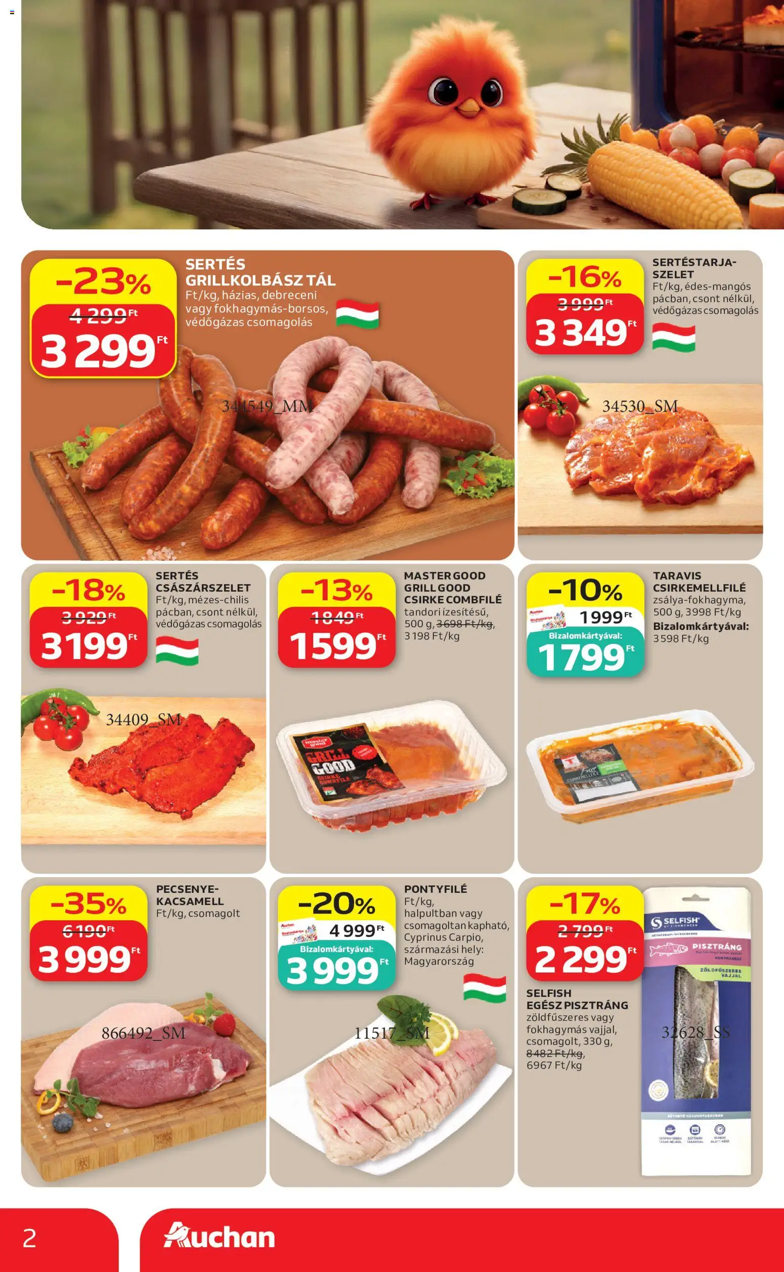 Auchan akciós ujság - amely érvényes a következő dátumtól: 2026.06.25. | Oldal: 2