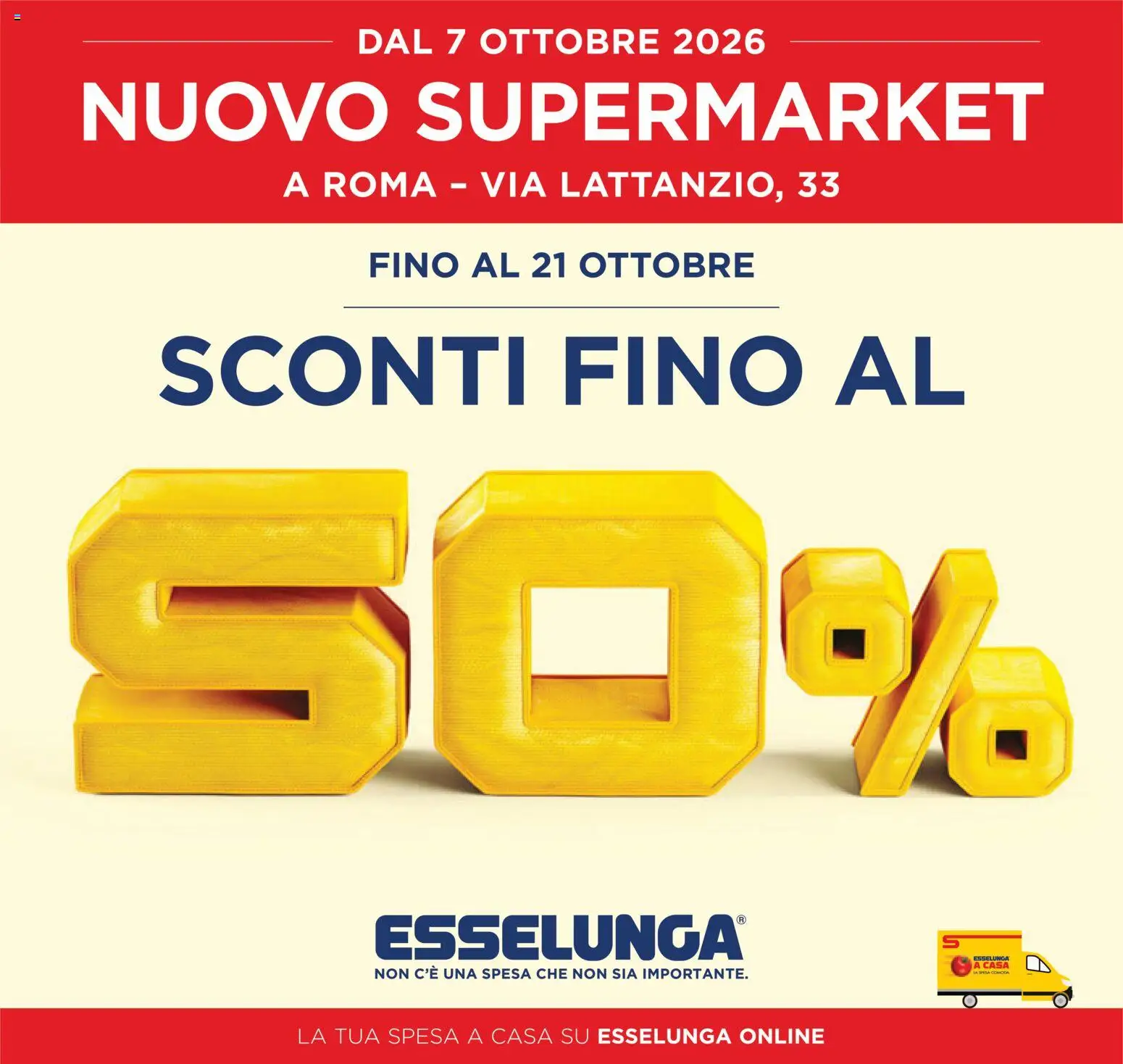 Volantino Esselunga S del 07/10/2026 | Pagina: 1