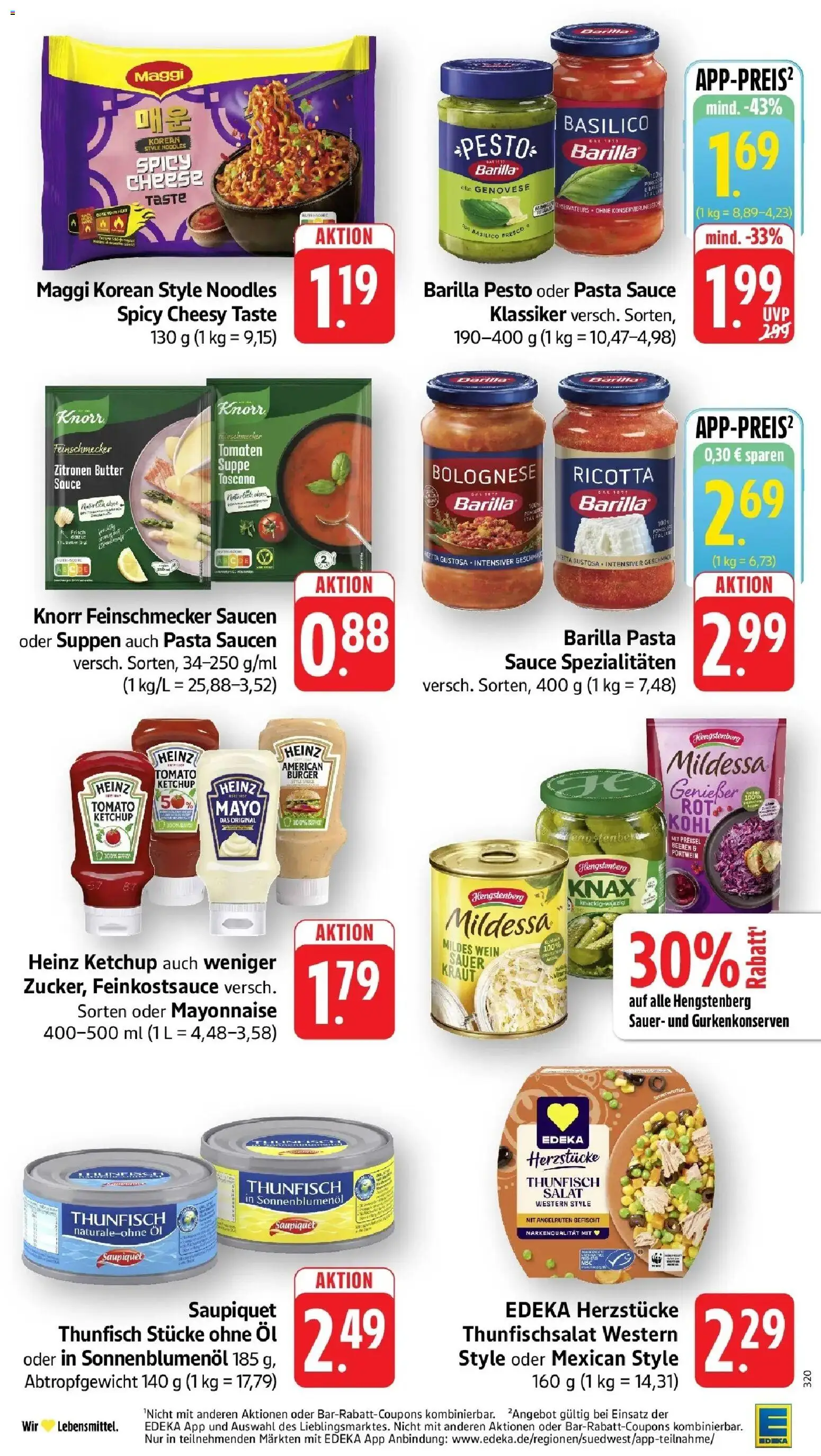 Edeka Prospekt Eppstein (ab 19.10.2026) » Angebote Online | Seite: 33 | Produkte: Sonnenblumenol, Burger, Knorr, Salat