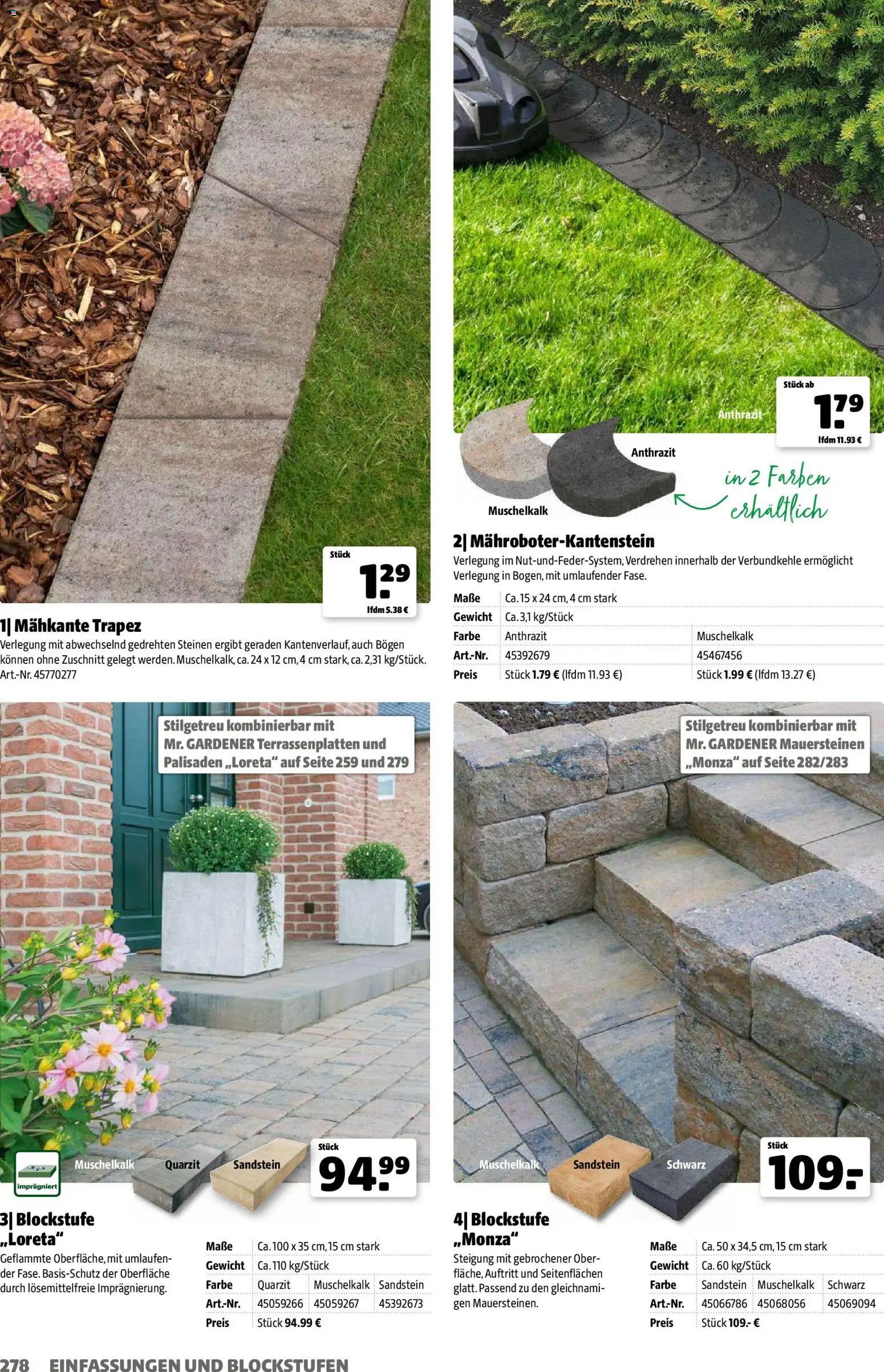 Hagebau Gartenjahr gültig ab 13.03.2026 | Seite: 278 | Produkte: Gewicht