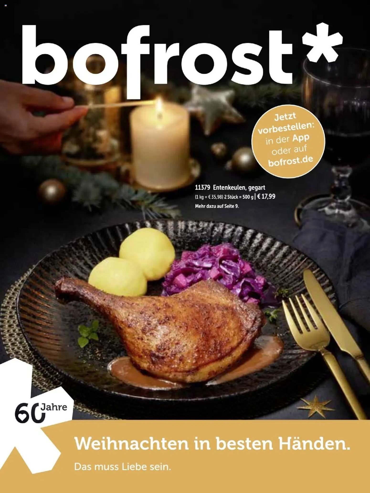 Bofrost Katalog Weihnachten 2026 – gültig ab 26.10.2026 | Seite: 1