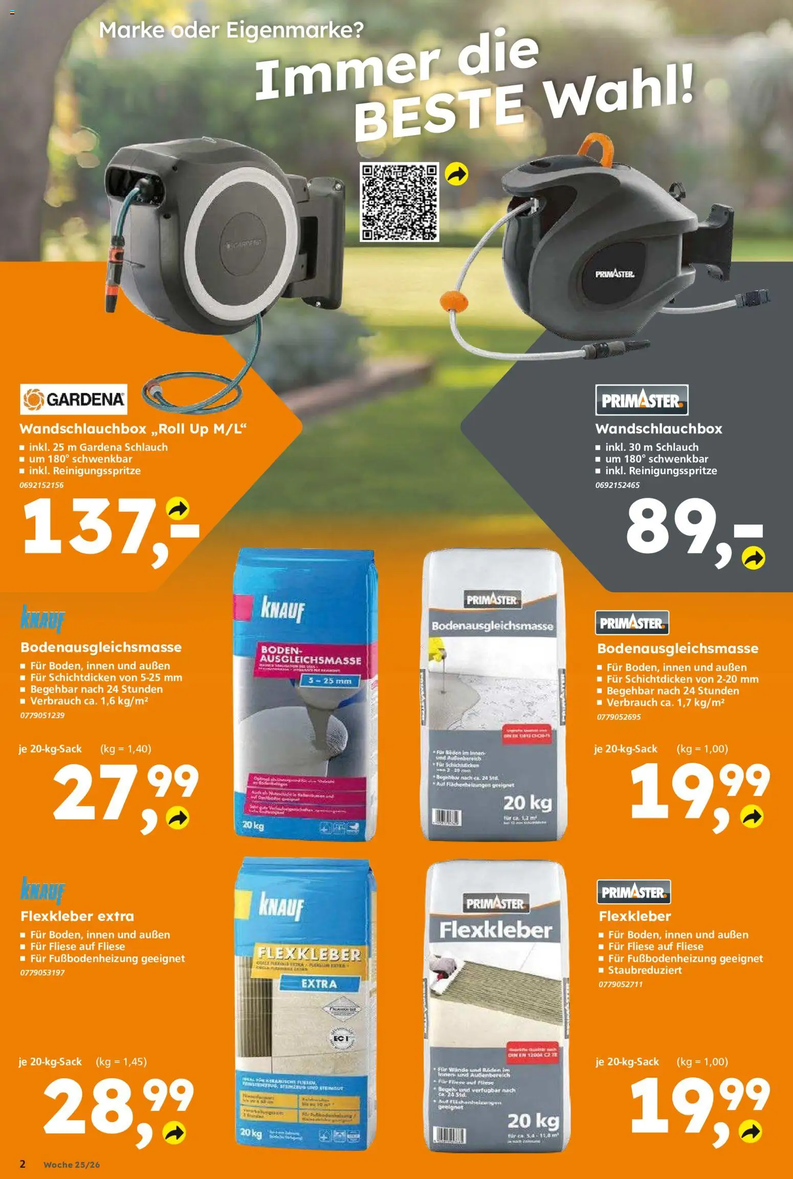 Globus Baumarkt Prospekt Weinstadt-Endersbach – gültig ab 14.06.2026 | Seite: 2