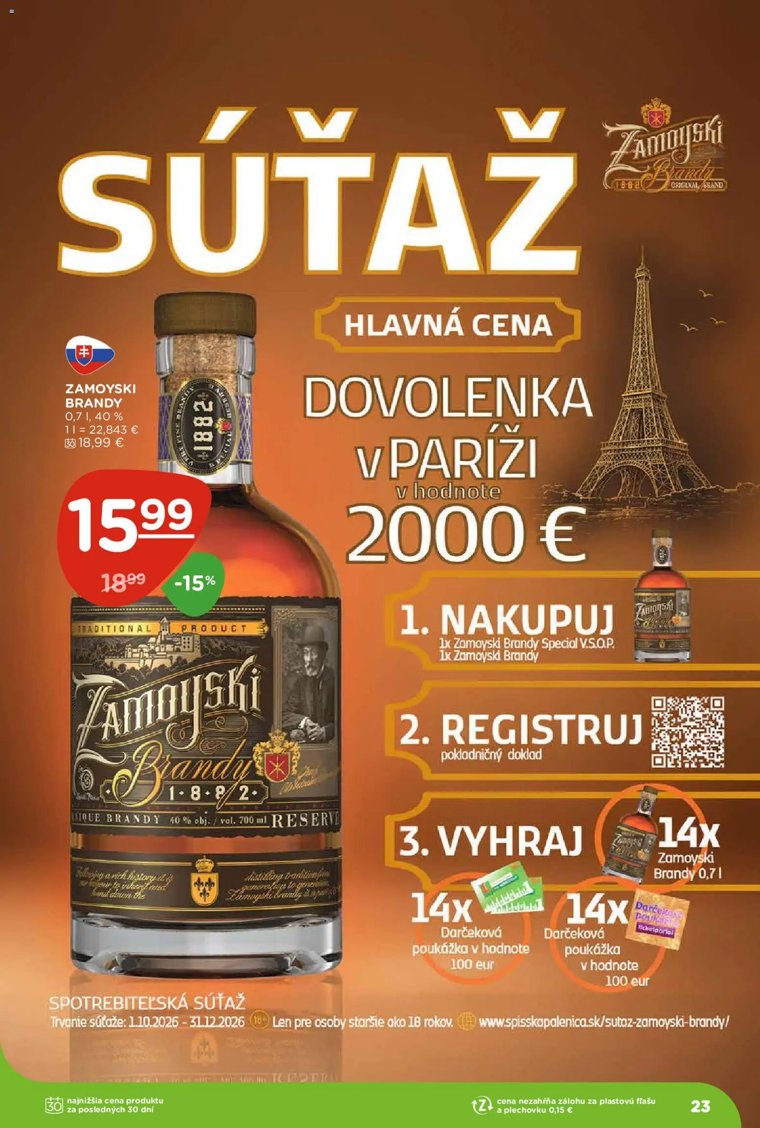 Nové Terno akcie – leták je platný od 29.10.2026 | Strana: 23